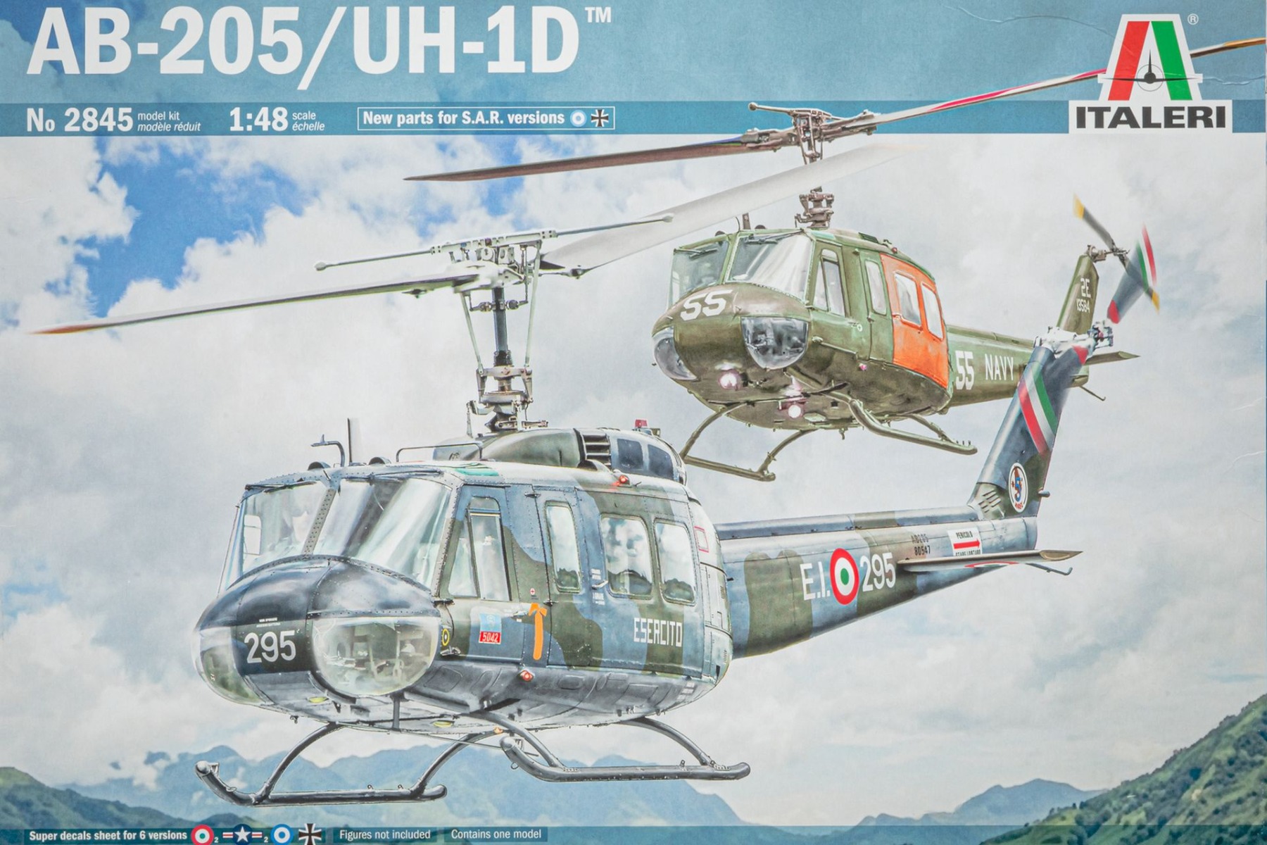 Italeri IT2845 Bell AB-205 / UH-1D 