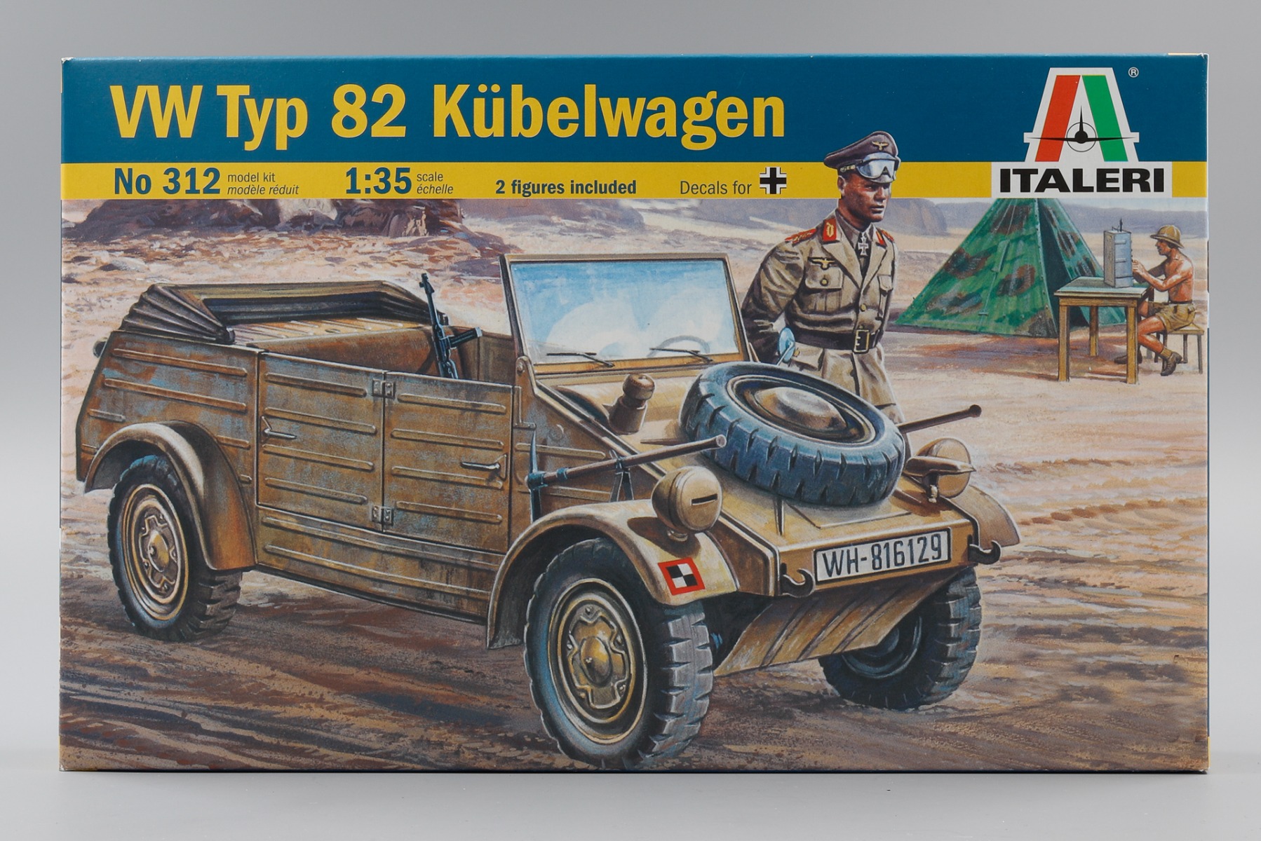 Italeri IT0312 Volkswagen Kdt.1 Typ82 Kübelwagen