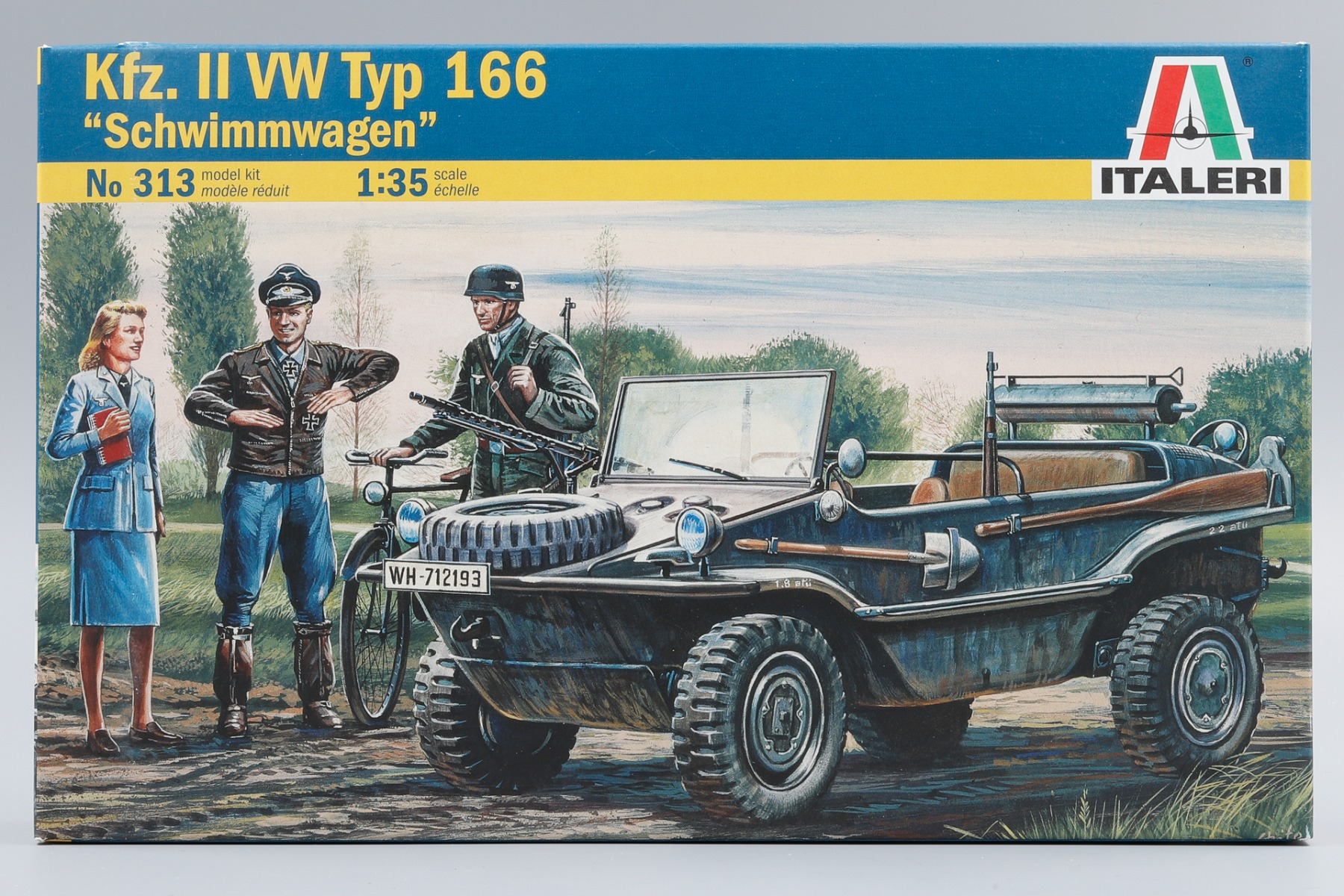 Italeri IT0313 Kfz.2 VW Typ 166 Schwimmwagen