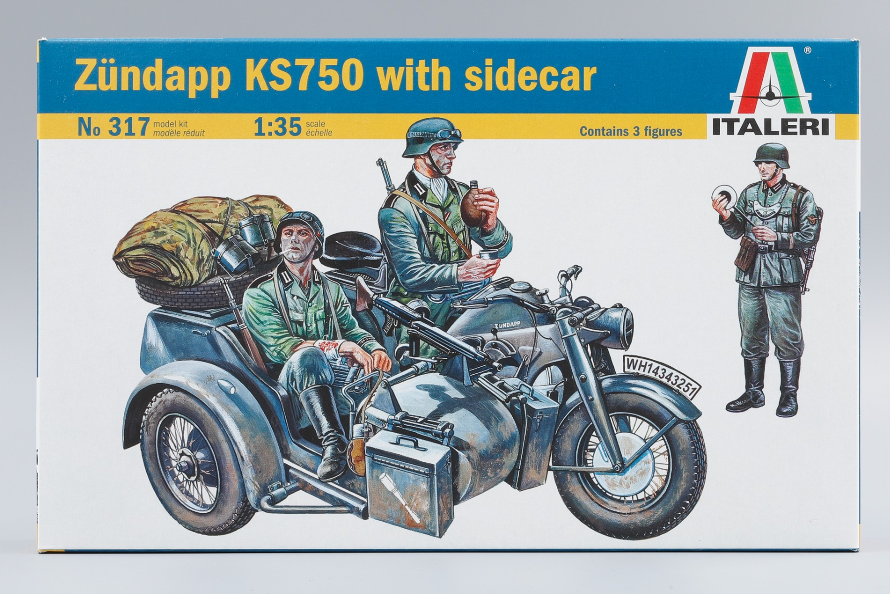 Italeri IT0317 Zündapp KS750 with sidecar
