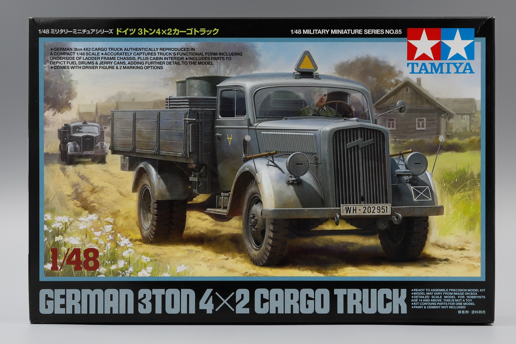Tamiya TA32585 German 3ton 4x2 Cargo Truck, model kit