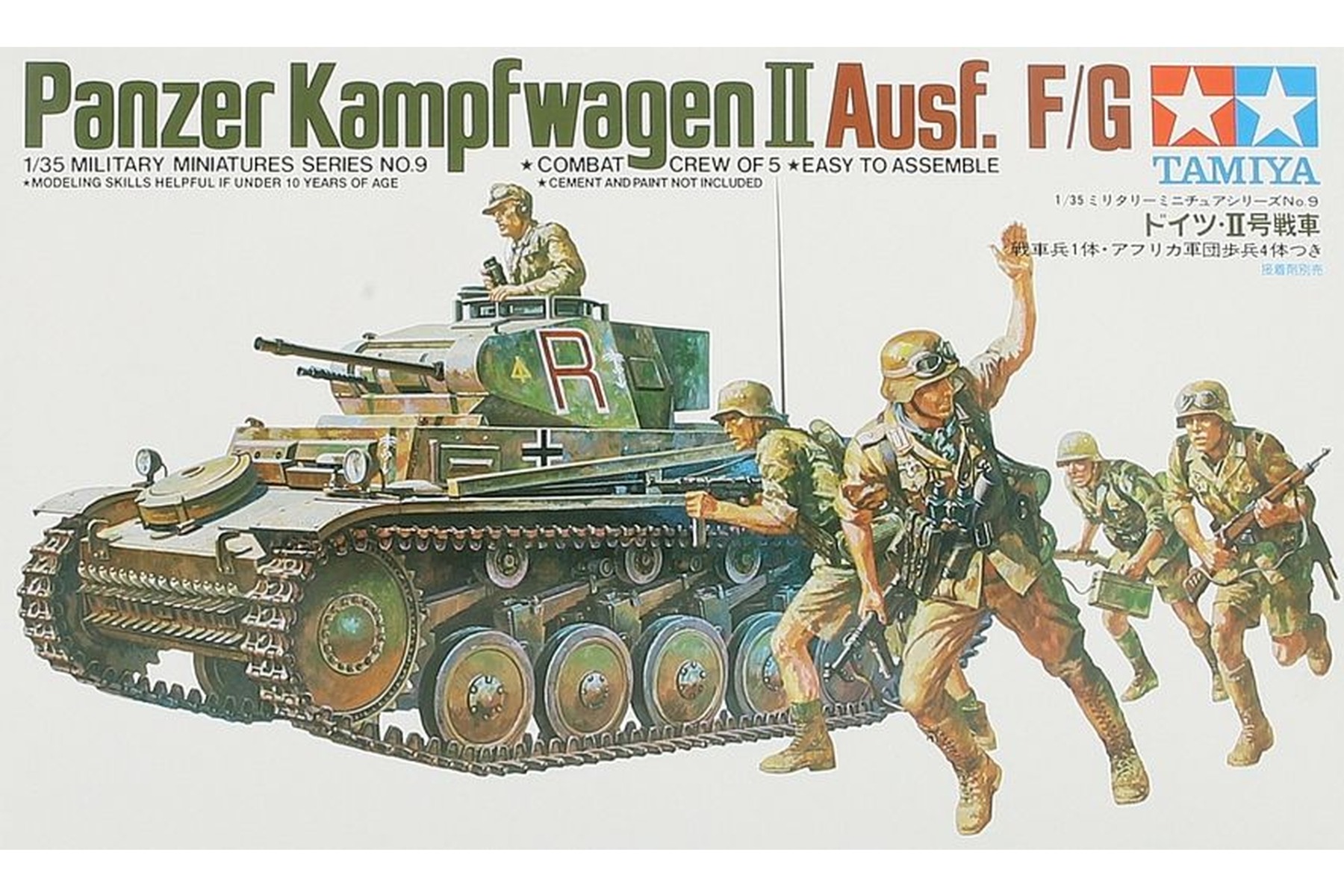 Tamiya TA35009 Panzerkampfwagen II Ausf. F/G