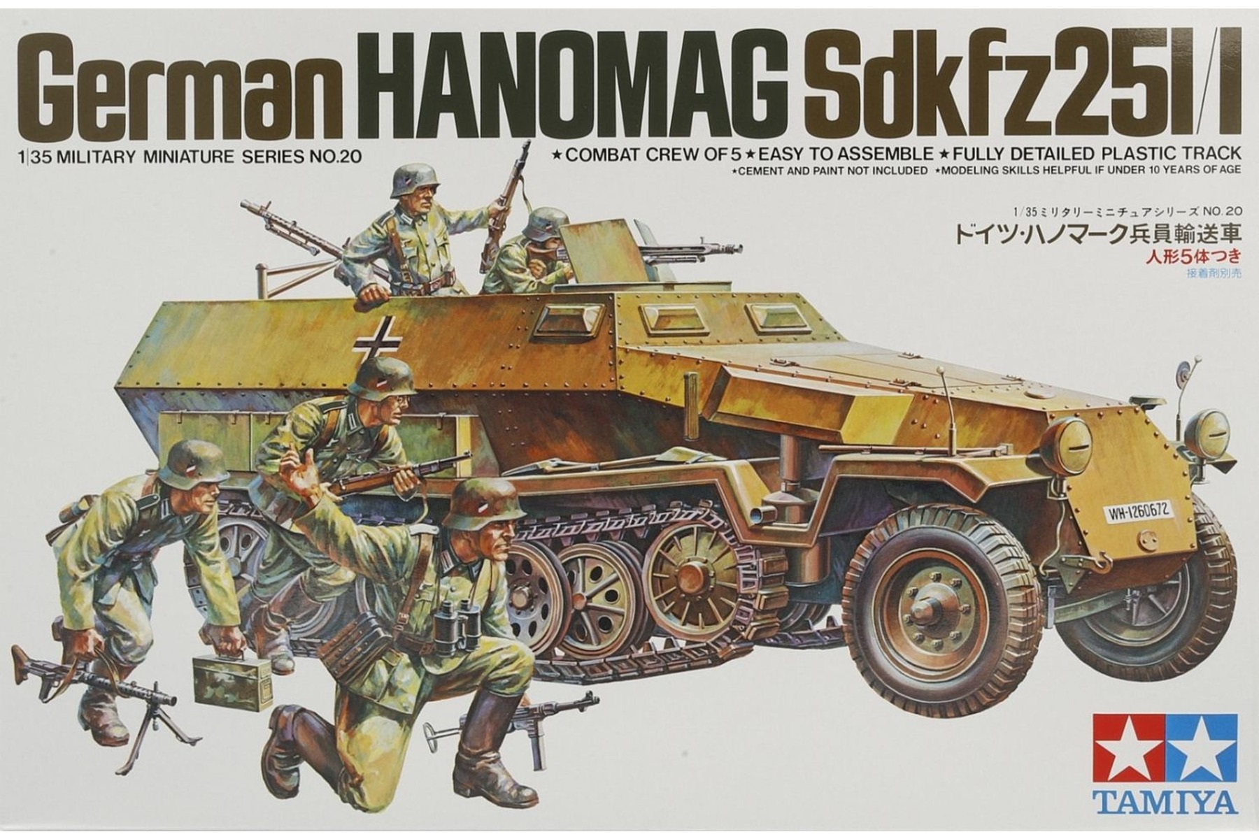 Tamiya TA35020 German Hanomag Sd.Kfz. 251/1