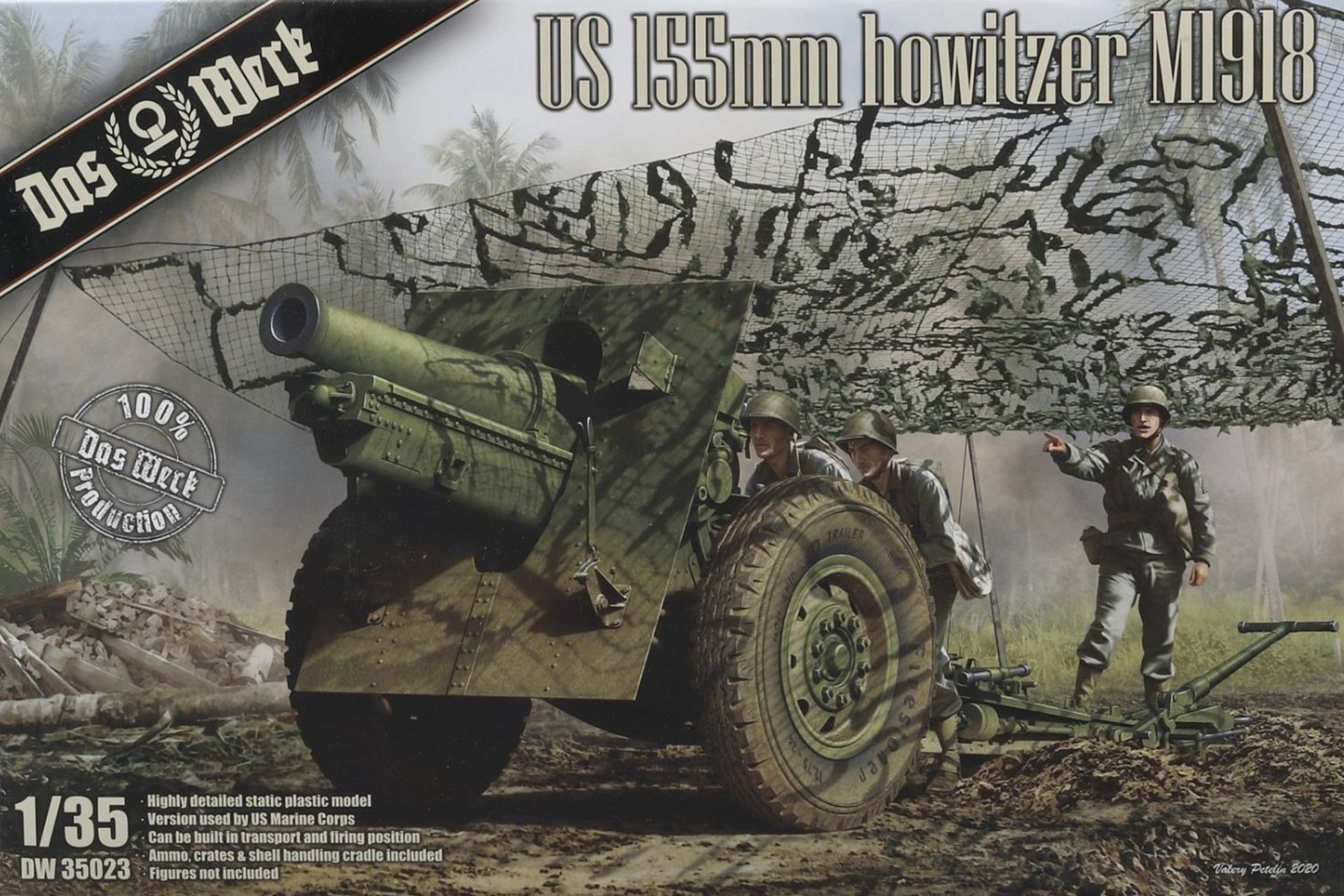 Das Werk DW35023 US 155mm howitzer M1918