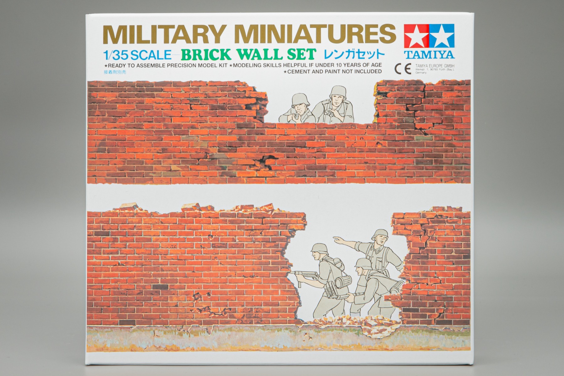 Tamiya TA35028 Brick Wall Set, model kit