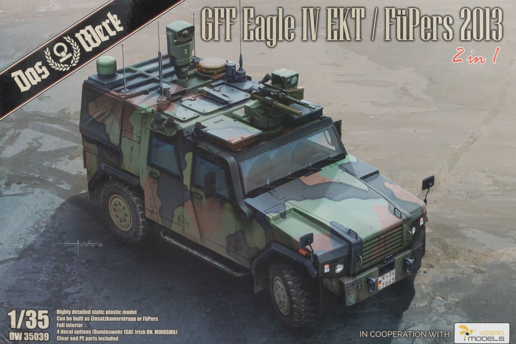 Das Werk DW35039 GFF Eagle IV EKT / FüPers 2013, model kit