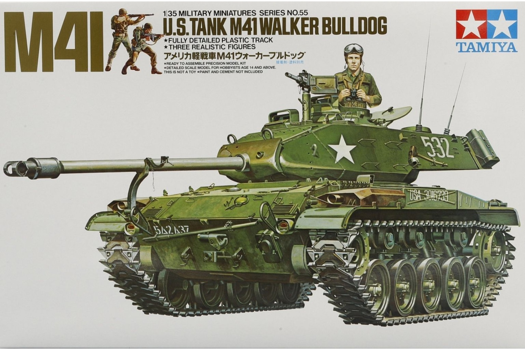 Tamiya TA35055 U.S. Tank M41 Walker Bulldog