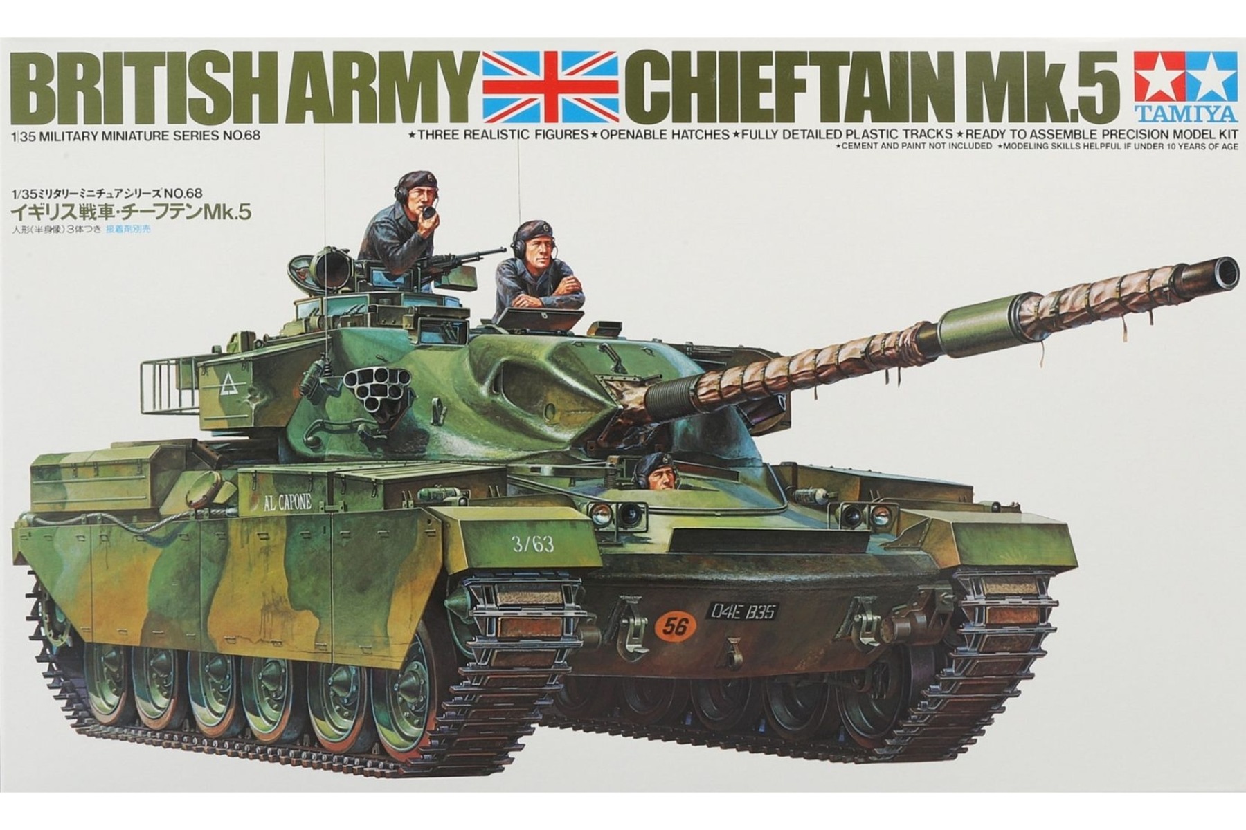 Tamiya TA35068 British Army Chieftain Mk.5