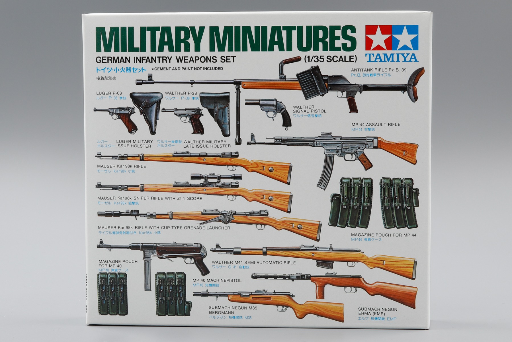 Tamiya TA35111 German Infantry Weapons Set