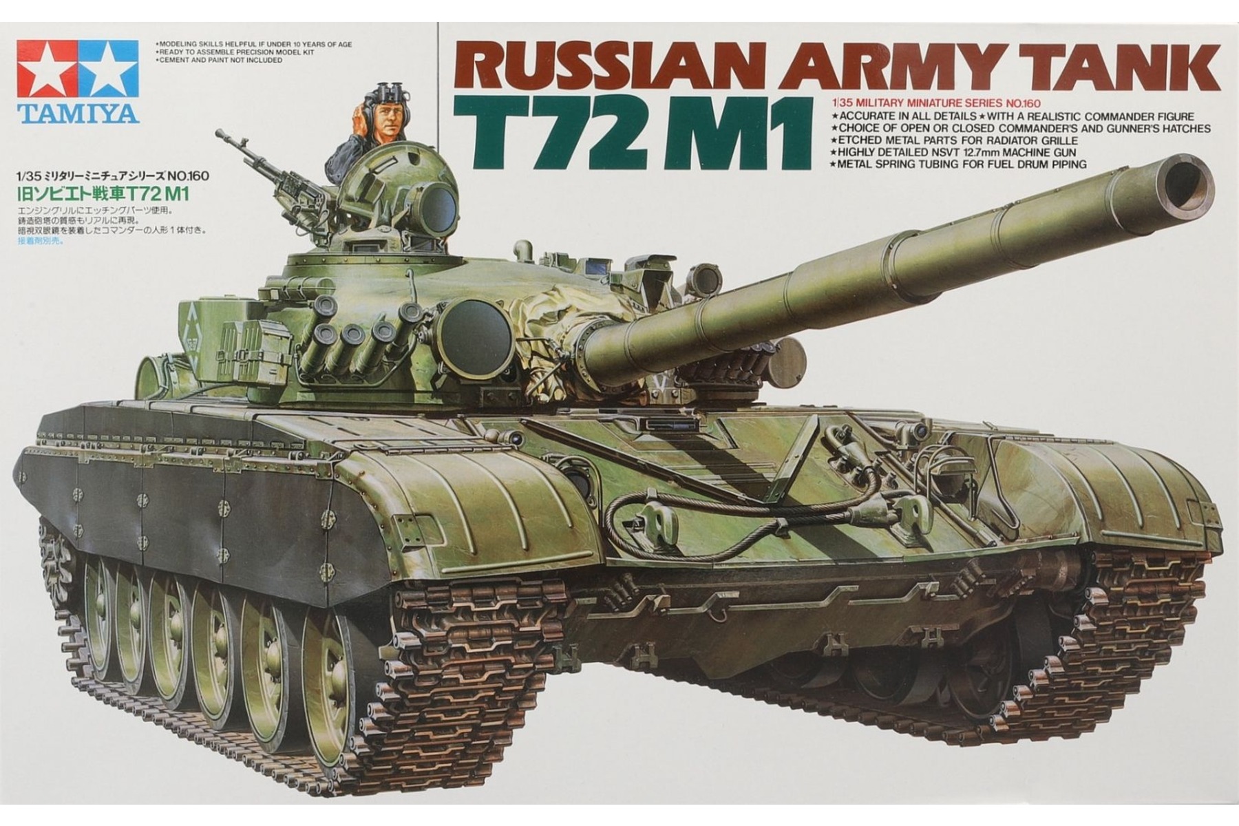 Tamiya TA35160 Russian Army Tank T-72M1