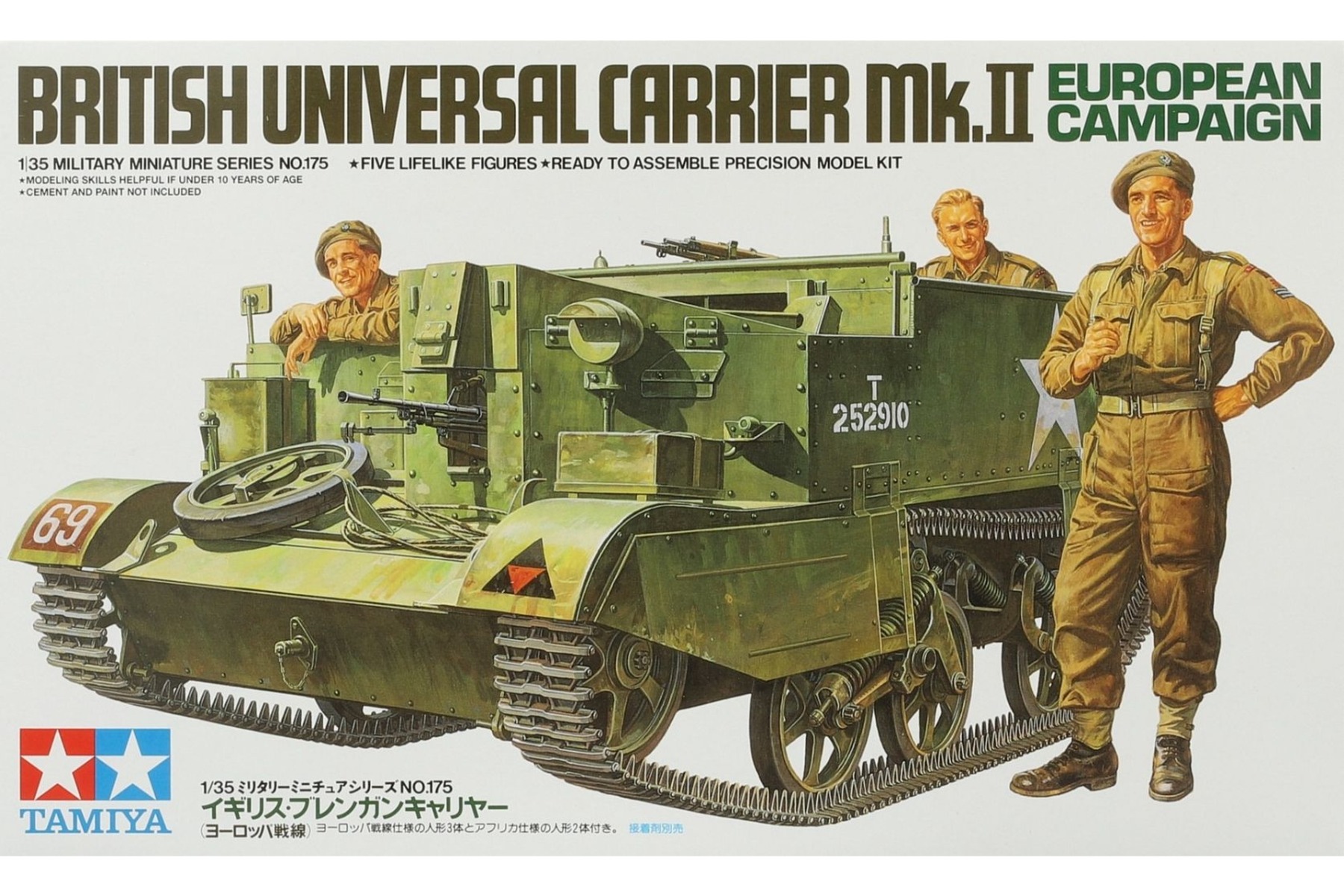 Tamiya TA35175 British Universal Carrier Mk.II European Campaign