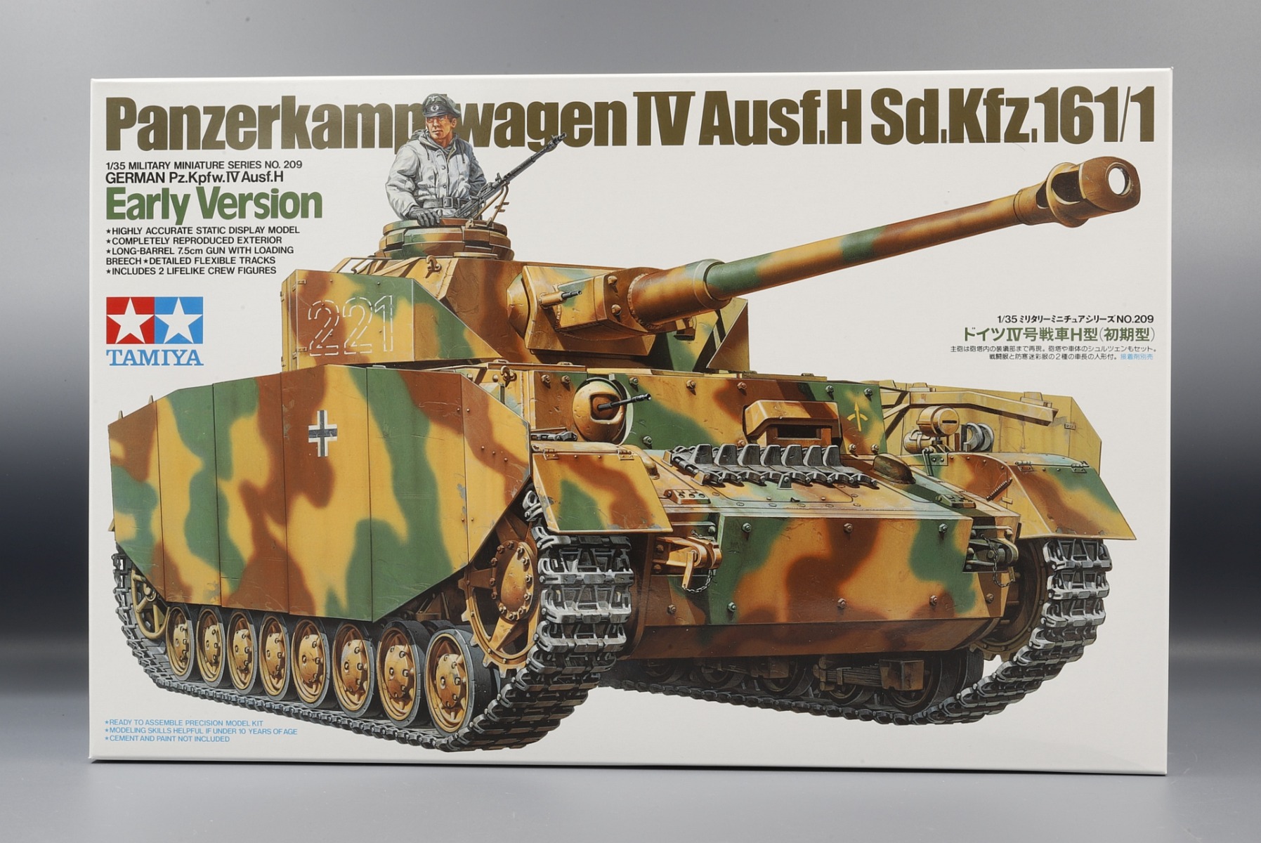 Tamiya TA35209 Sd.Kfz. 161/1 Panzerkampfwagen IV Ausf. H Early Version