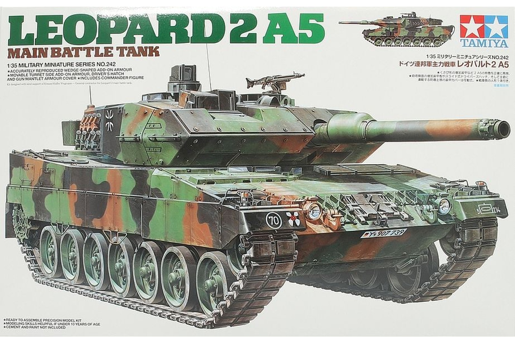 Tamiya TA35242 LEOPARD 2 A5 MAIN BATTLE TANK
