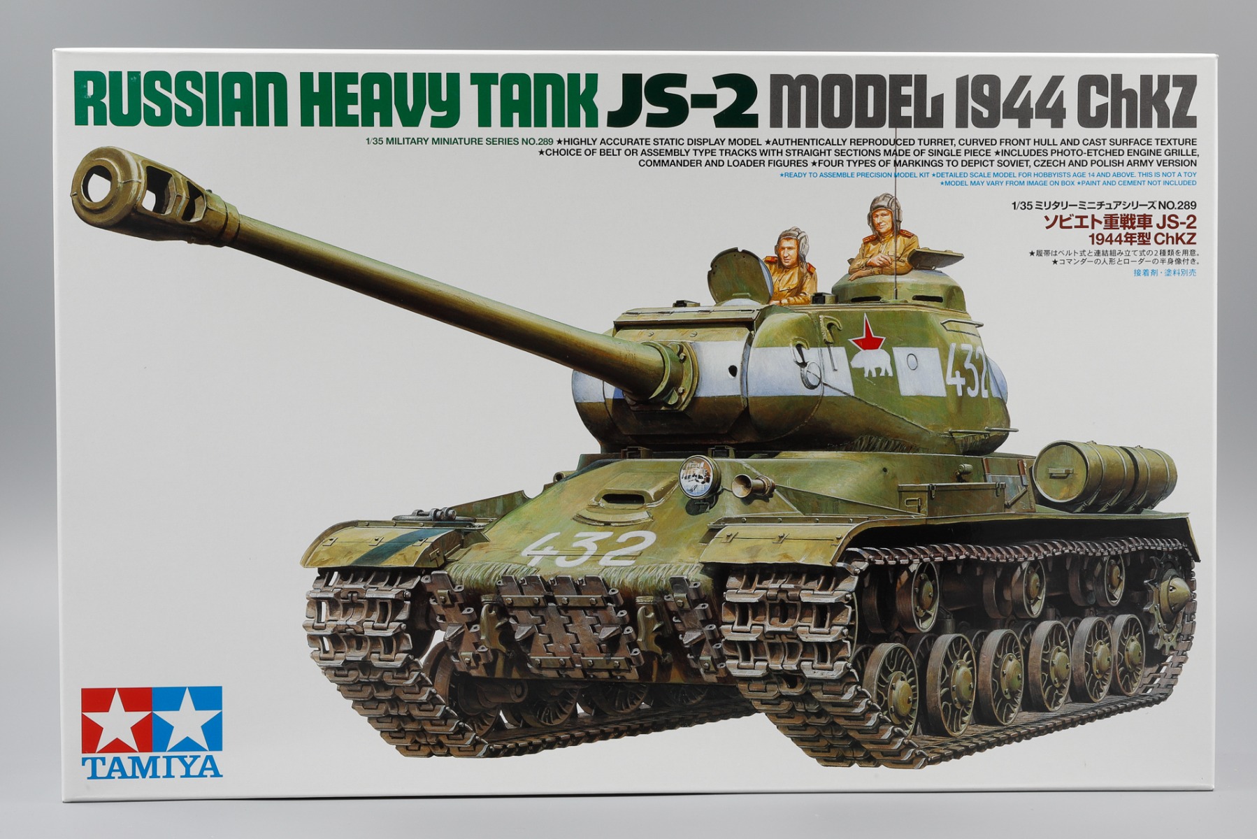 Tamiya TA35289 Russian heavy tank JS-2 Model 1944 ChKz