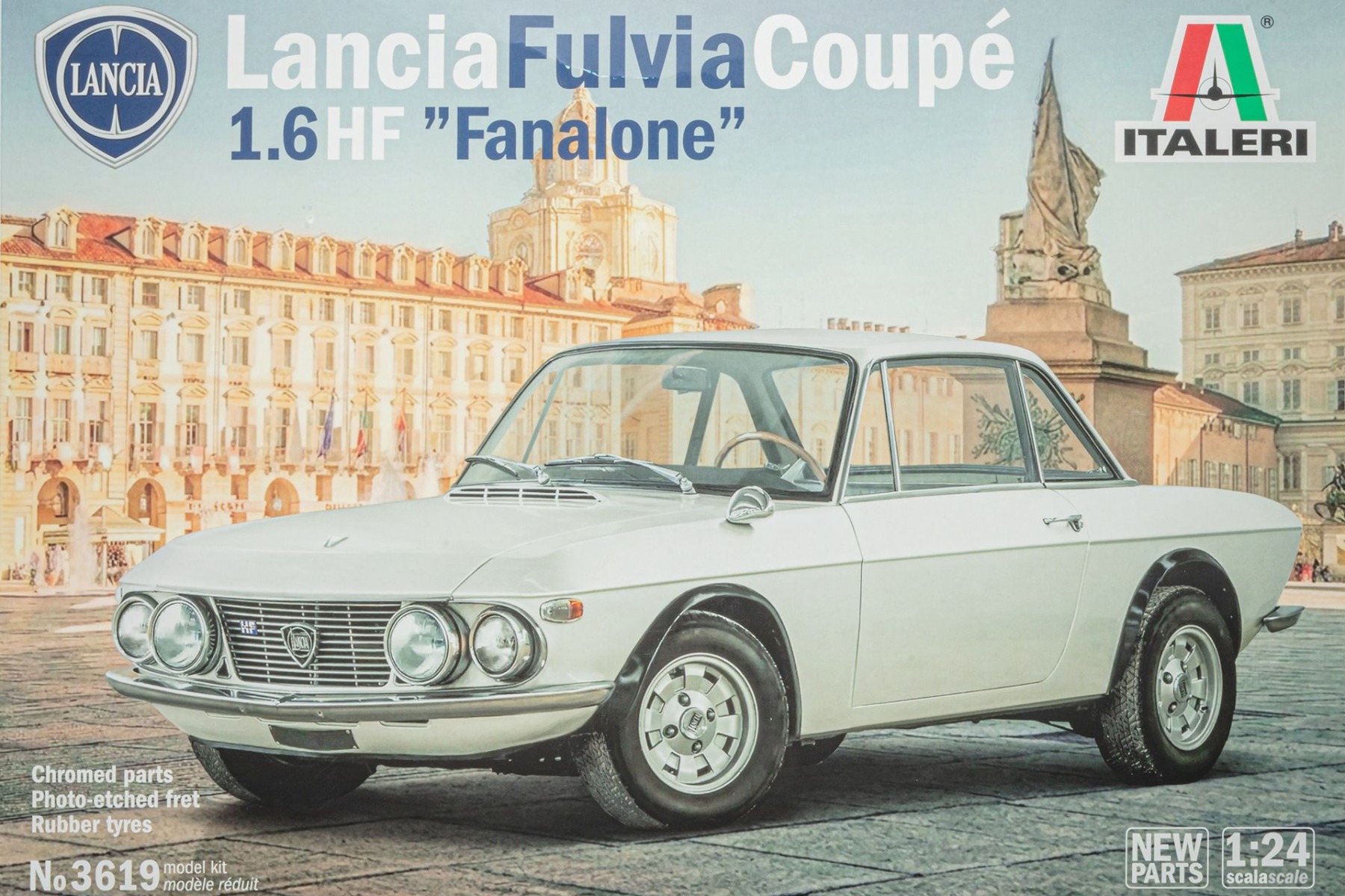 Italeri IT3619 Lancia Fulvia Coupé 1.6 HF 