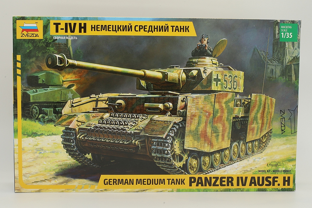 Zvezda ZV3620 German medium tank Panzer IV Ausf.H