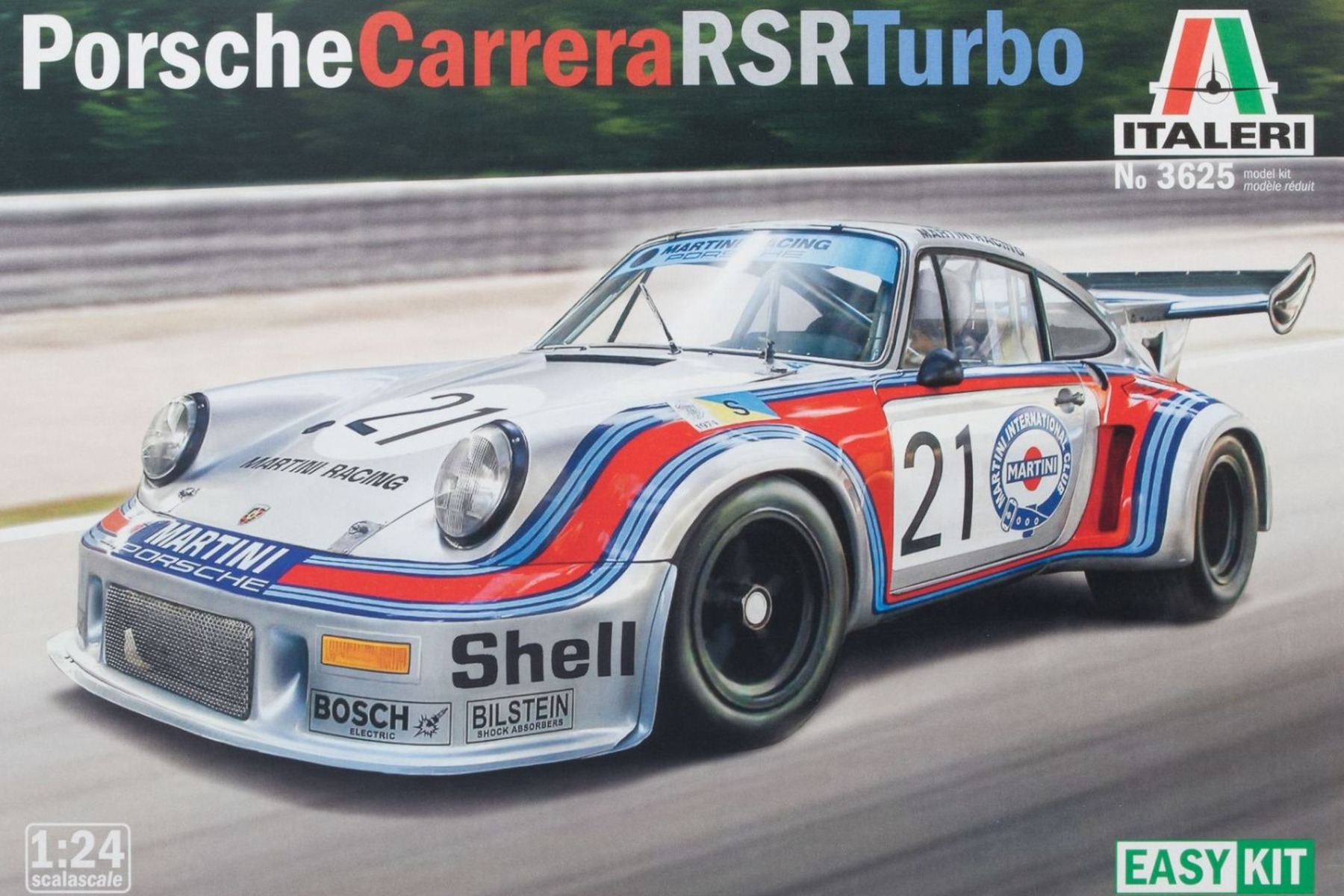 Italeri IT3625 Porsche Carrera RSR Turbo (Easy Kit), model kit