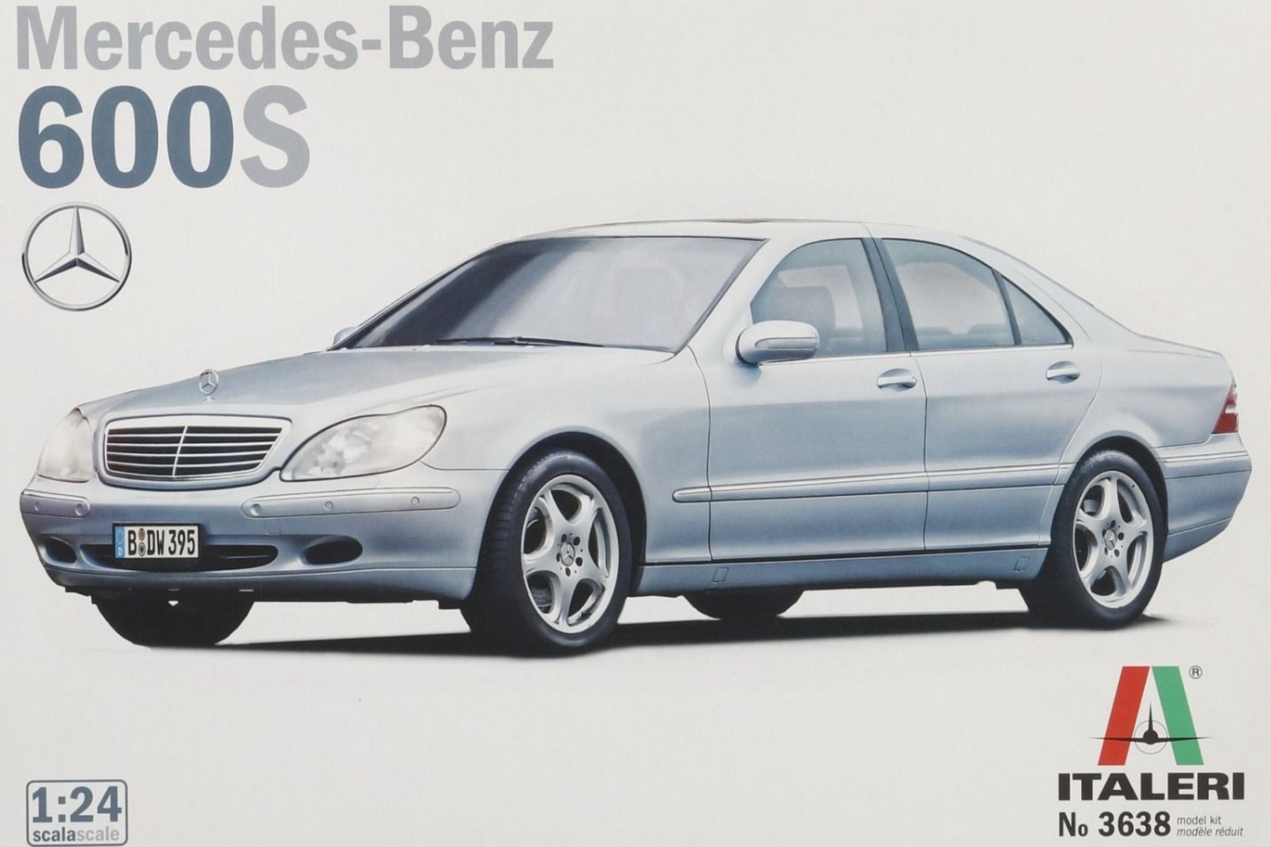 Italeri IT3638 Mercedes-Benz 600S, model kit