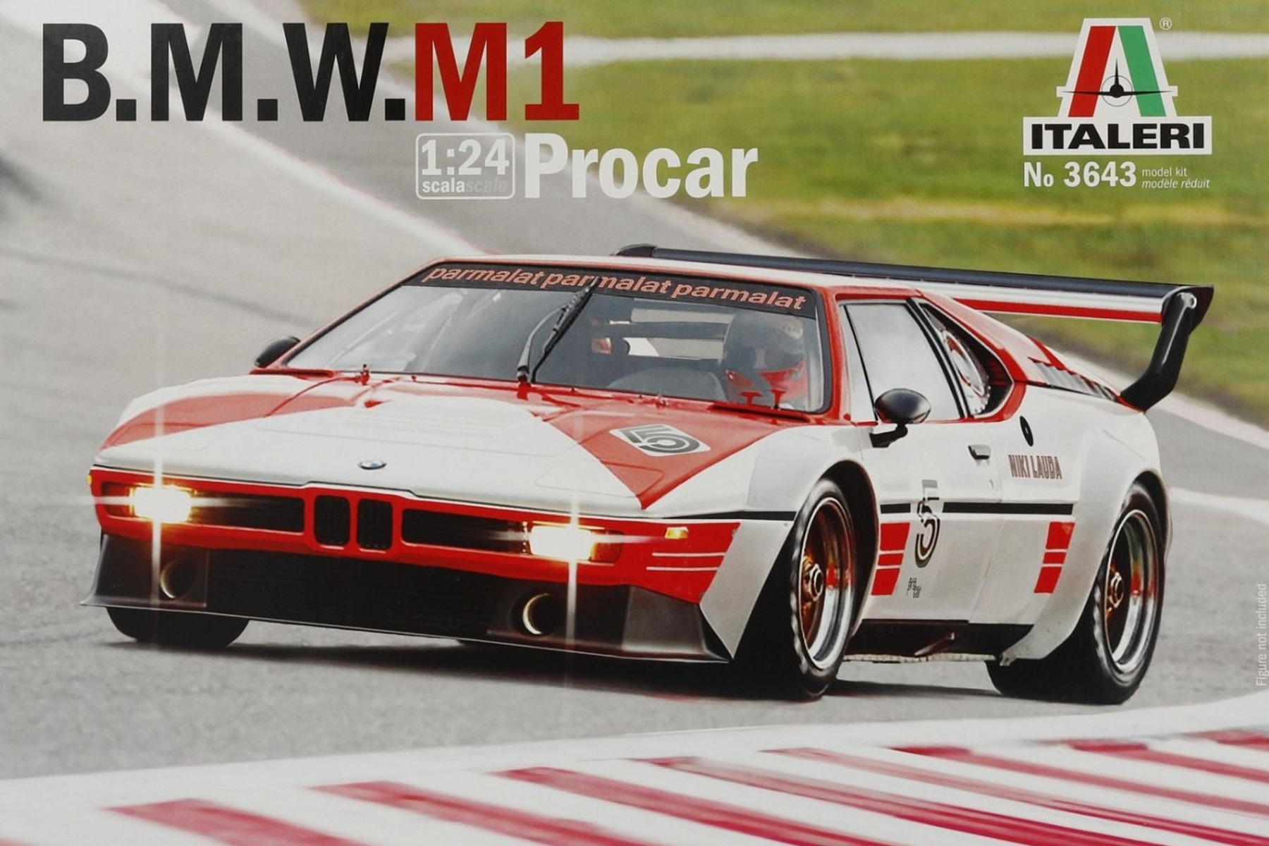 Italeri IT3643 BMW M1 Procar (Super Decal), model kit