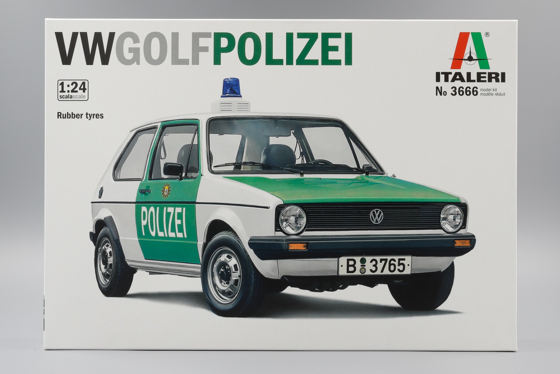 Italeri IT3666 Volkswagen Golf I, Polizei