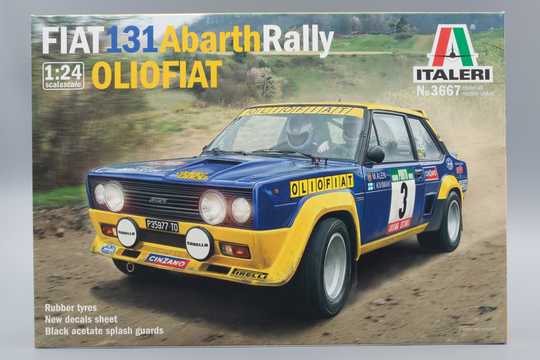 Italeri IT3667 Fiat 131 Abarth Rally, 