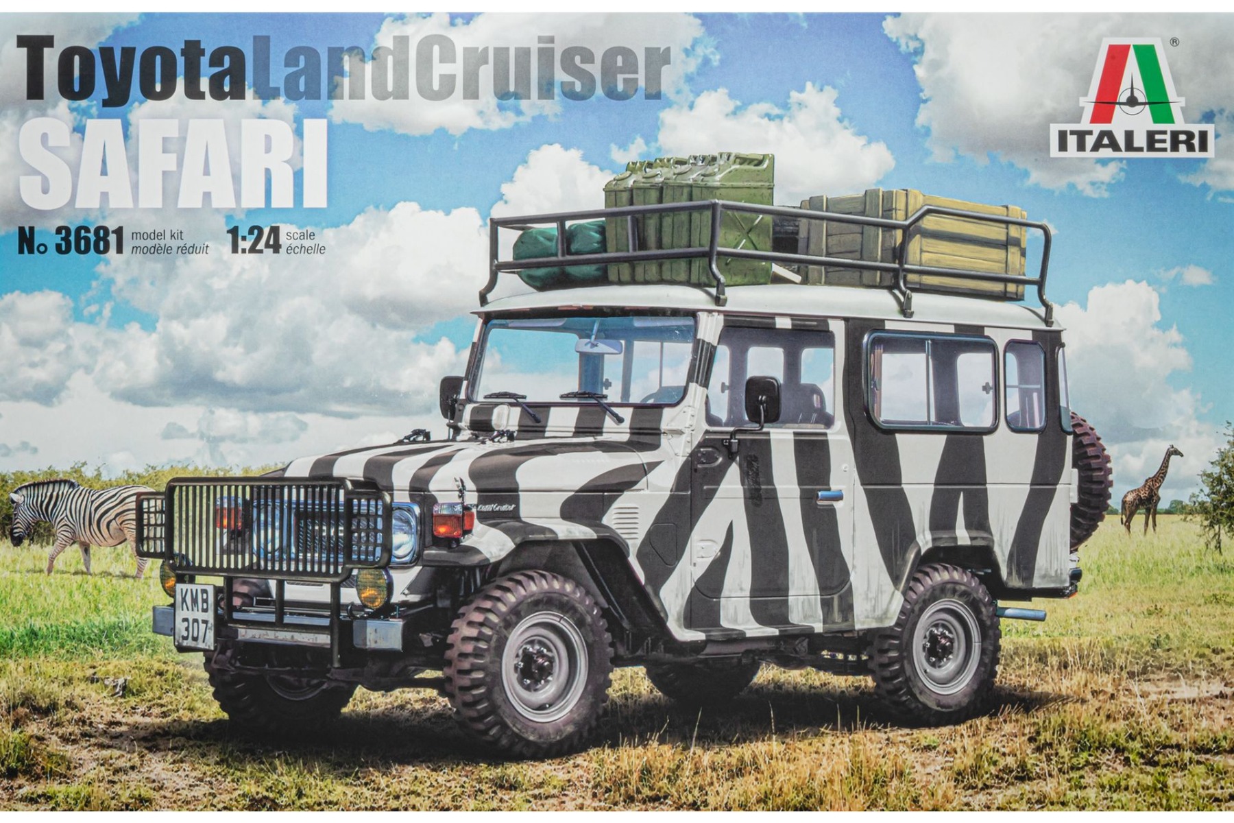 Italeri IT3681 Toyota Land Cruiser Safari, model kit