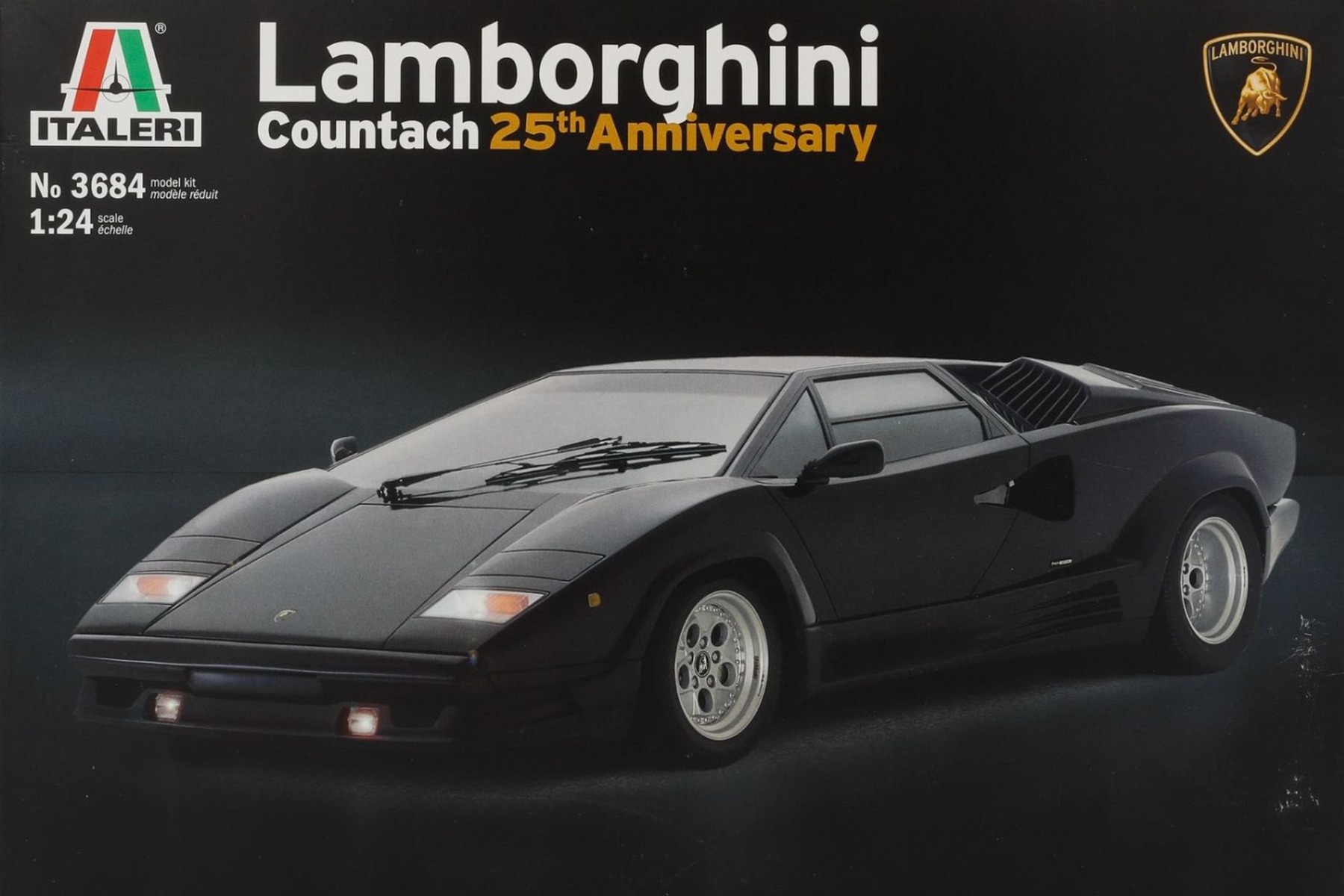 Italeri IT3684 Lamborghini Countach 25th Anniversary