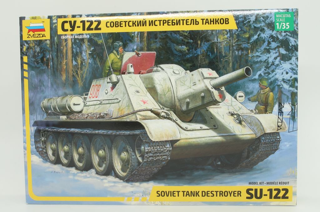 Zvezda ZV3691 Soviet self-propelled gun Su-122