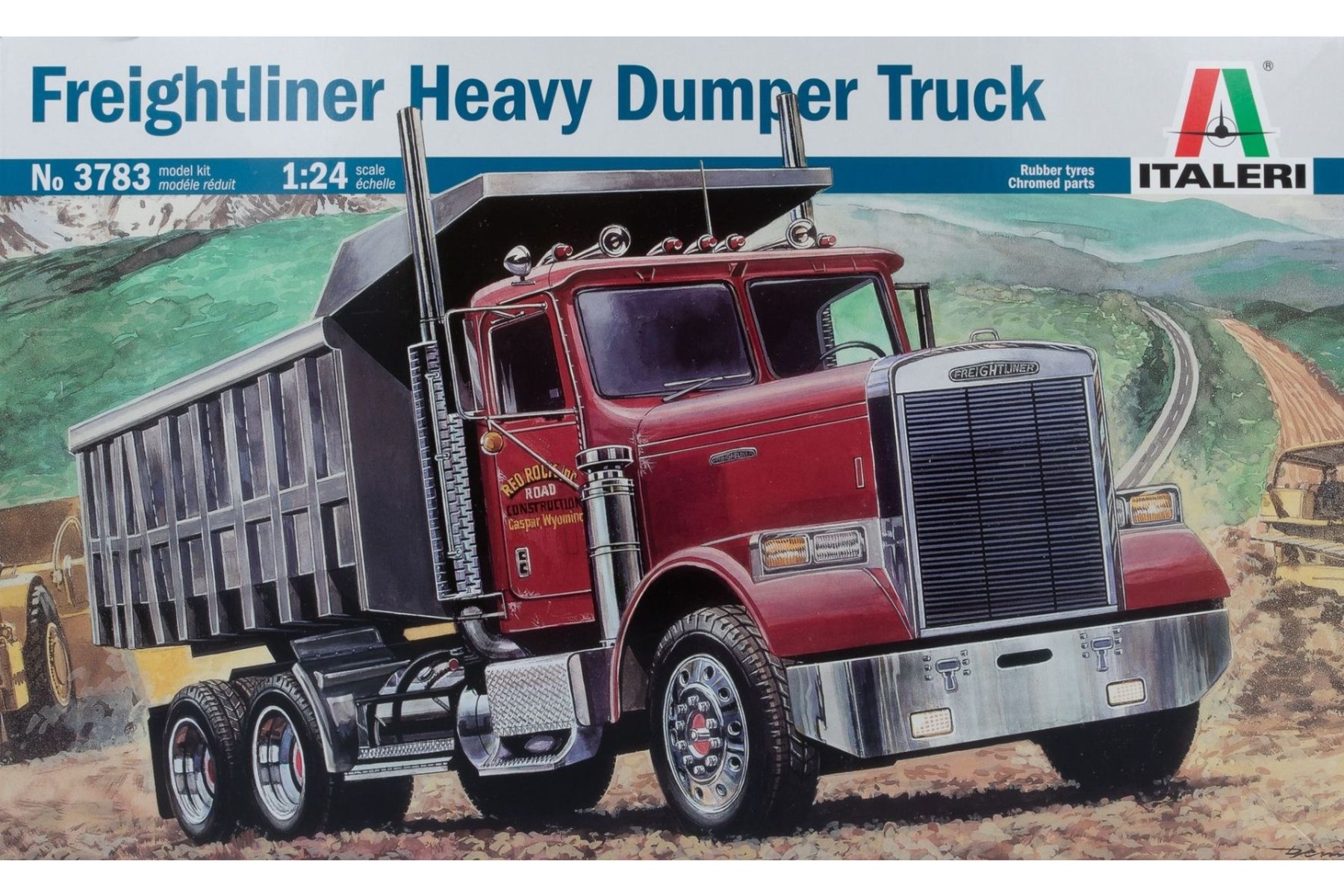 Italeri IT3783 Freightliner Heavy Dumper Truck, model kit