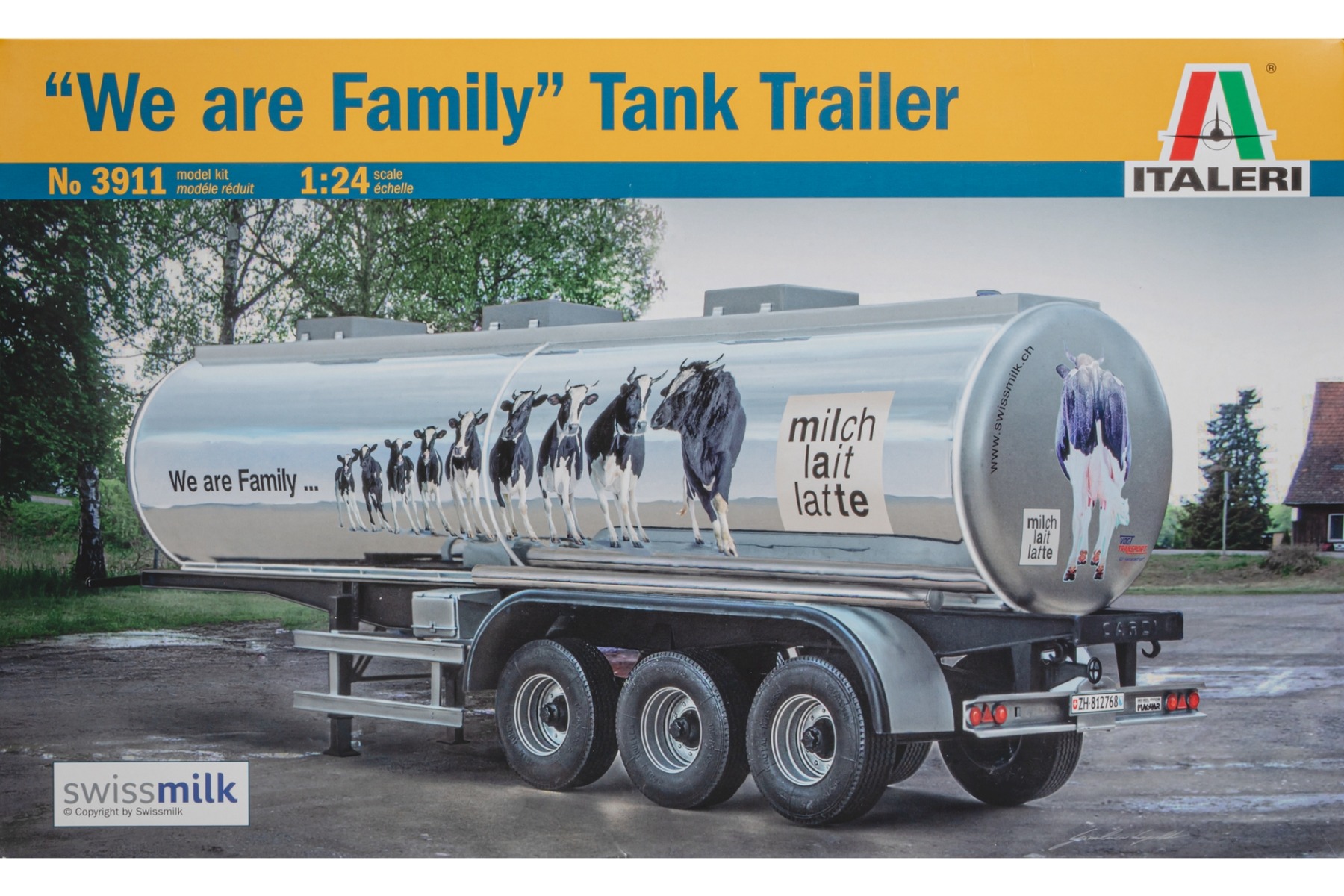 Italeri IT3911 Classic Tank Trailer 