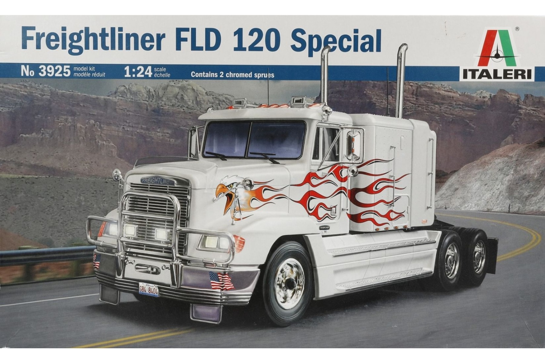Italeri IT3925 Freightliner FLD 120 Special, model kit