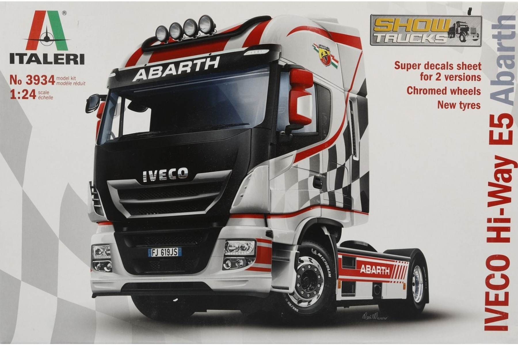 Italeri IT3934 Iveco Hi-Way E5 Abarth, model kit