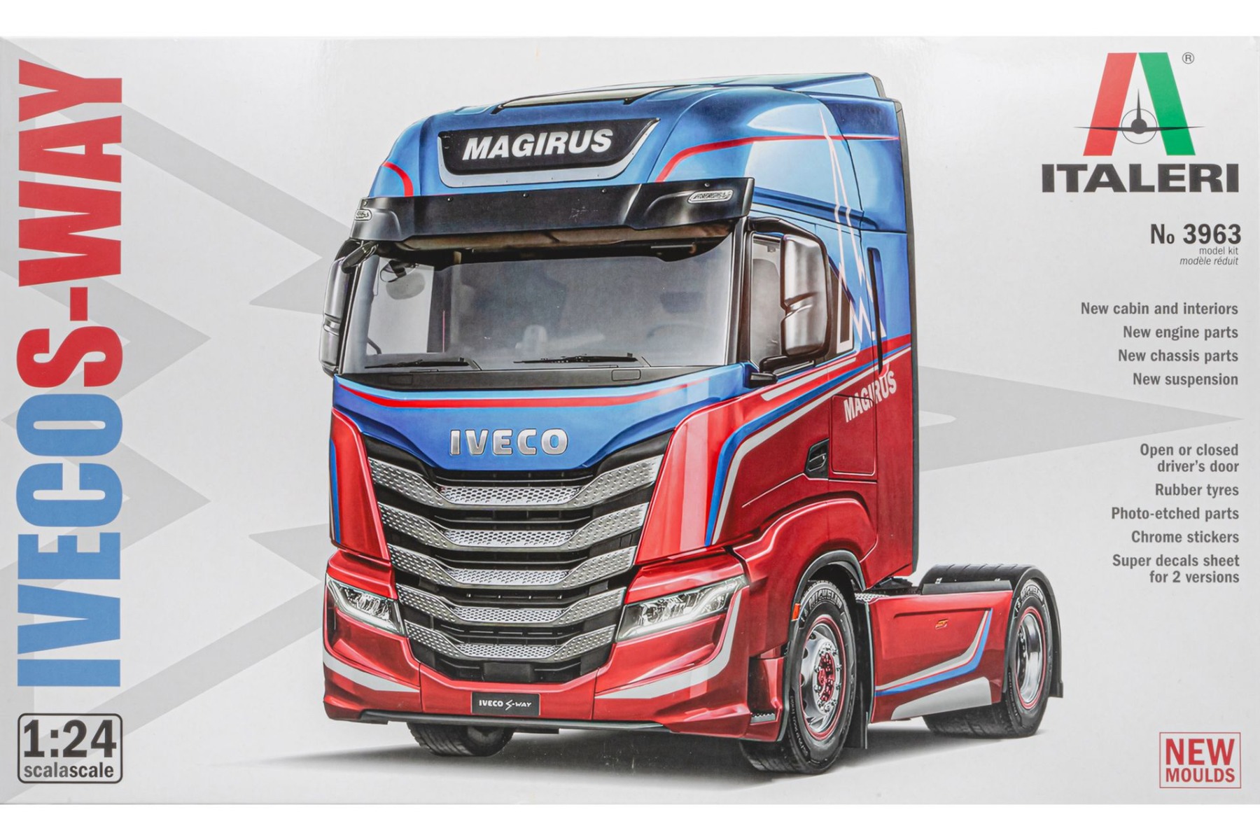 Italeri IT3963 Iveco S-Way tractor truck, model kit