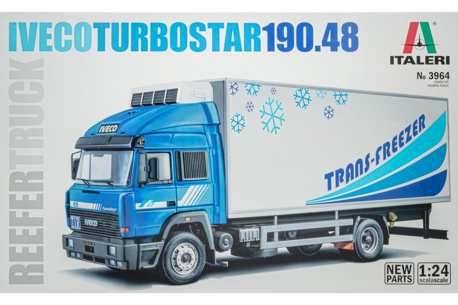 Italeri IT3964 Iveco Turbostar 190.48 Reefer Truck, model kit