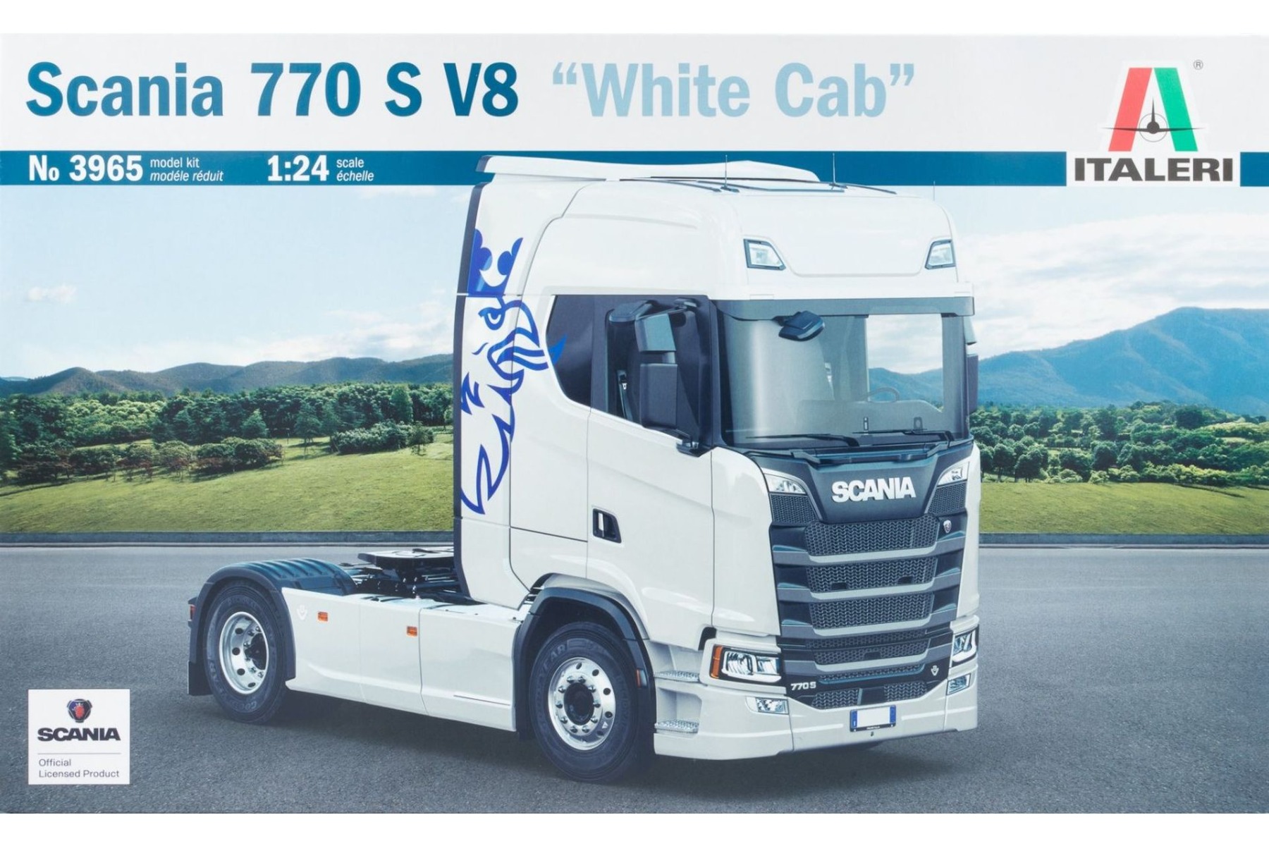 Italeri IT3965 Scania S770 V8, tractor truck 