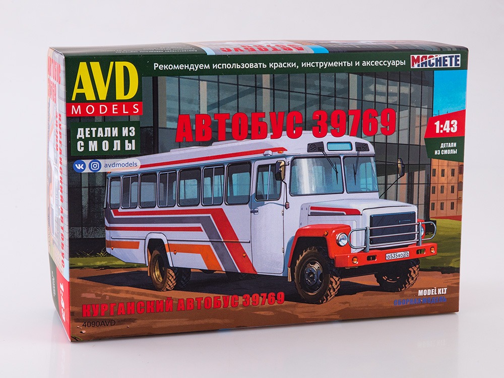 4090AVD KAVZ-39769 bus, model kit