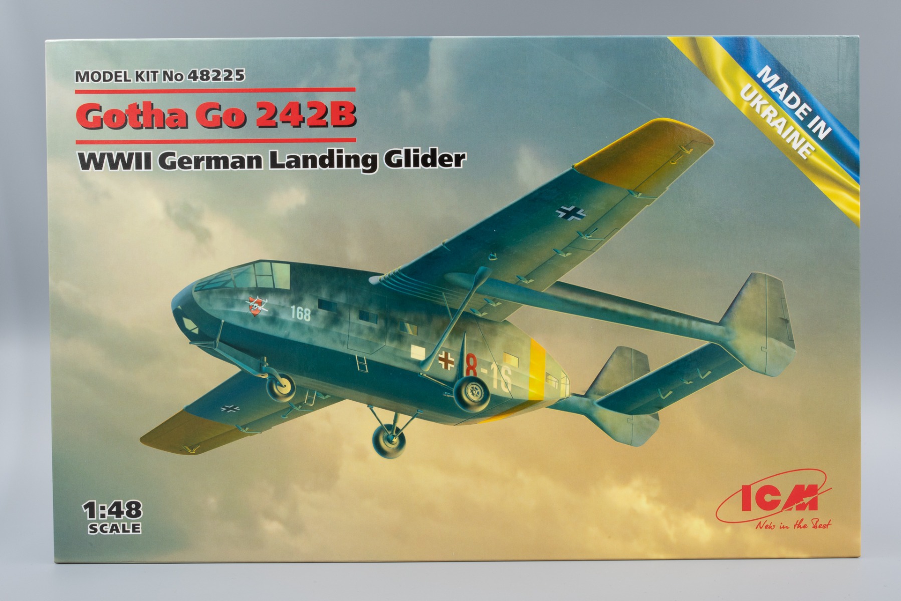 ICM48225 Gotha Go 242B WWII German Landing Glider, model kit