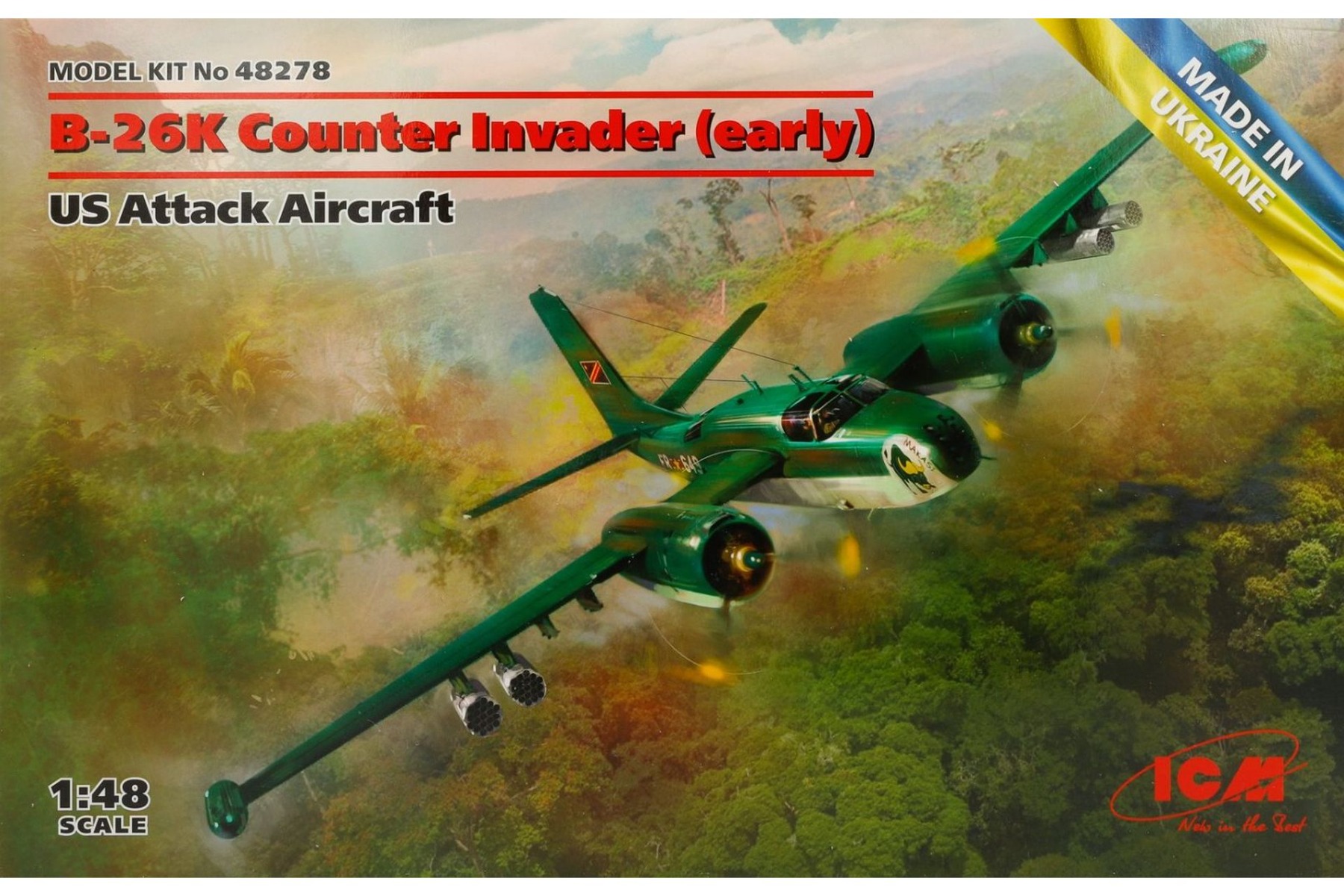 ICM48278 Douglas B-26K Counter Invader (early), model kit