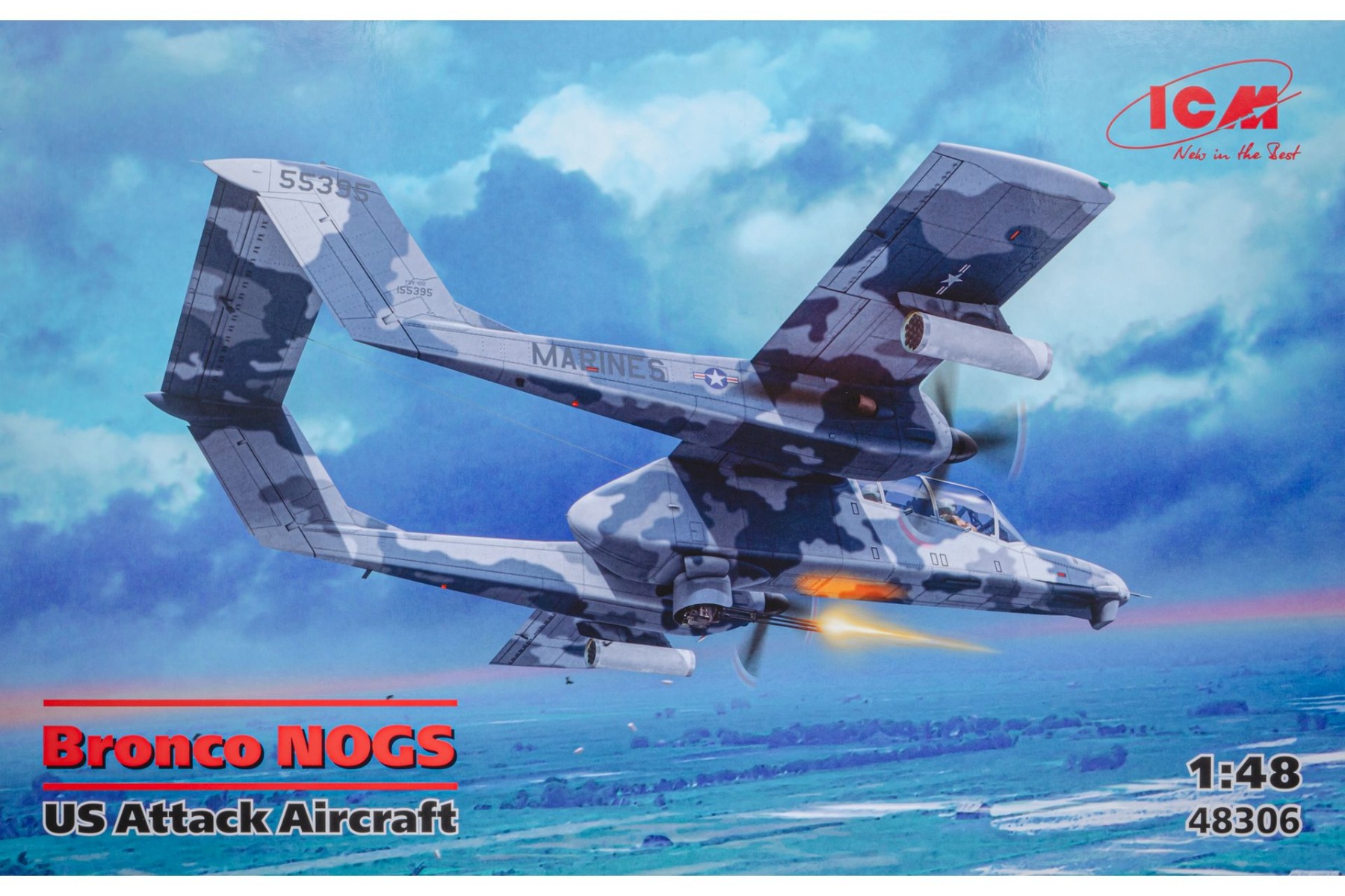 ICM48306 Bronco NOGS, US Attack Aircraft, model kit