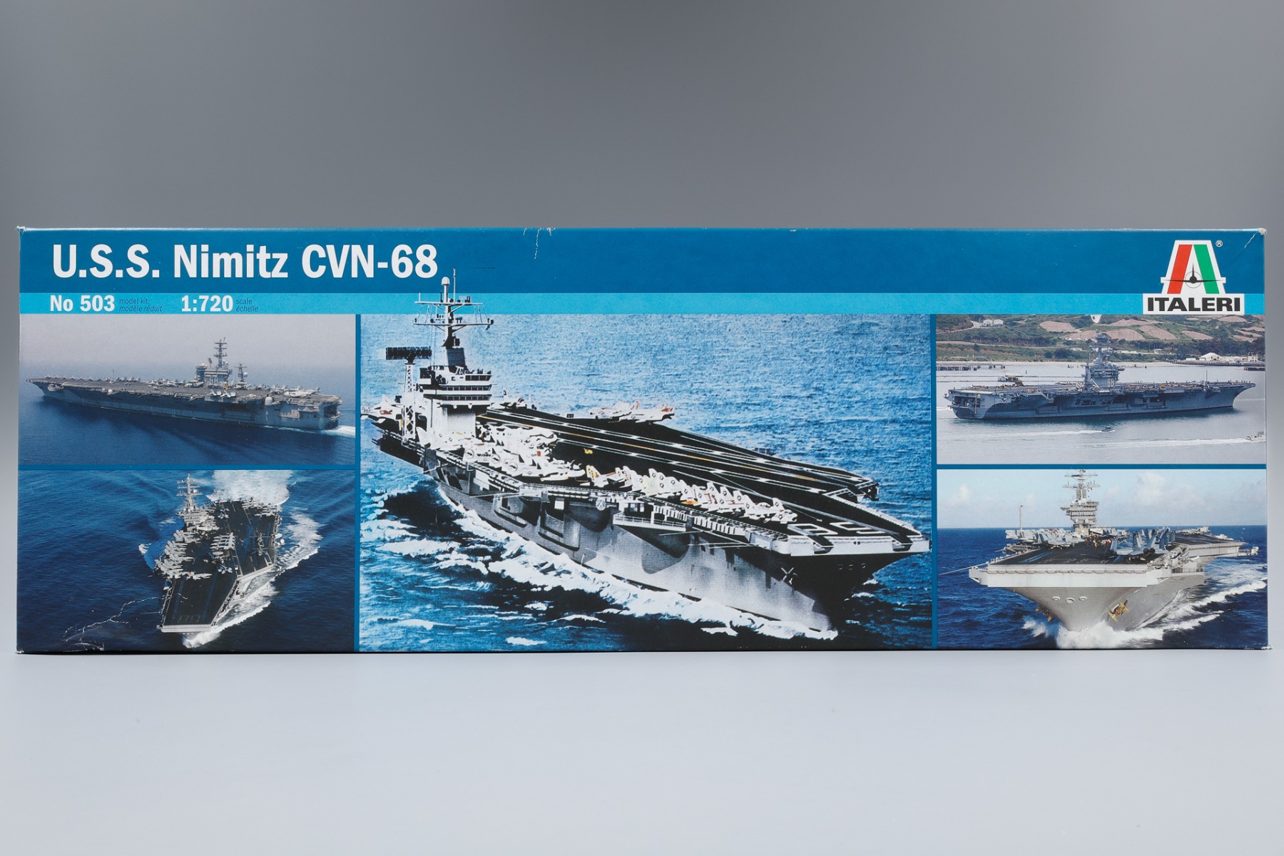 Italeri IT0503 American Aircraft Carrier USS Nimitz CVN-68, model kit