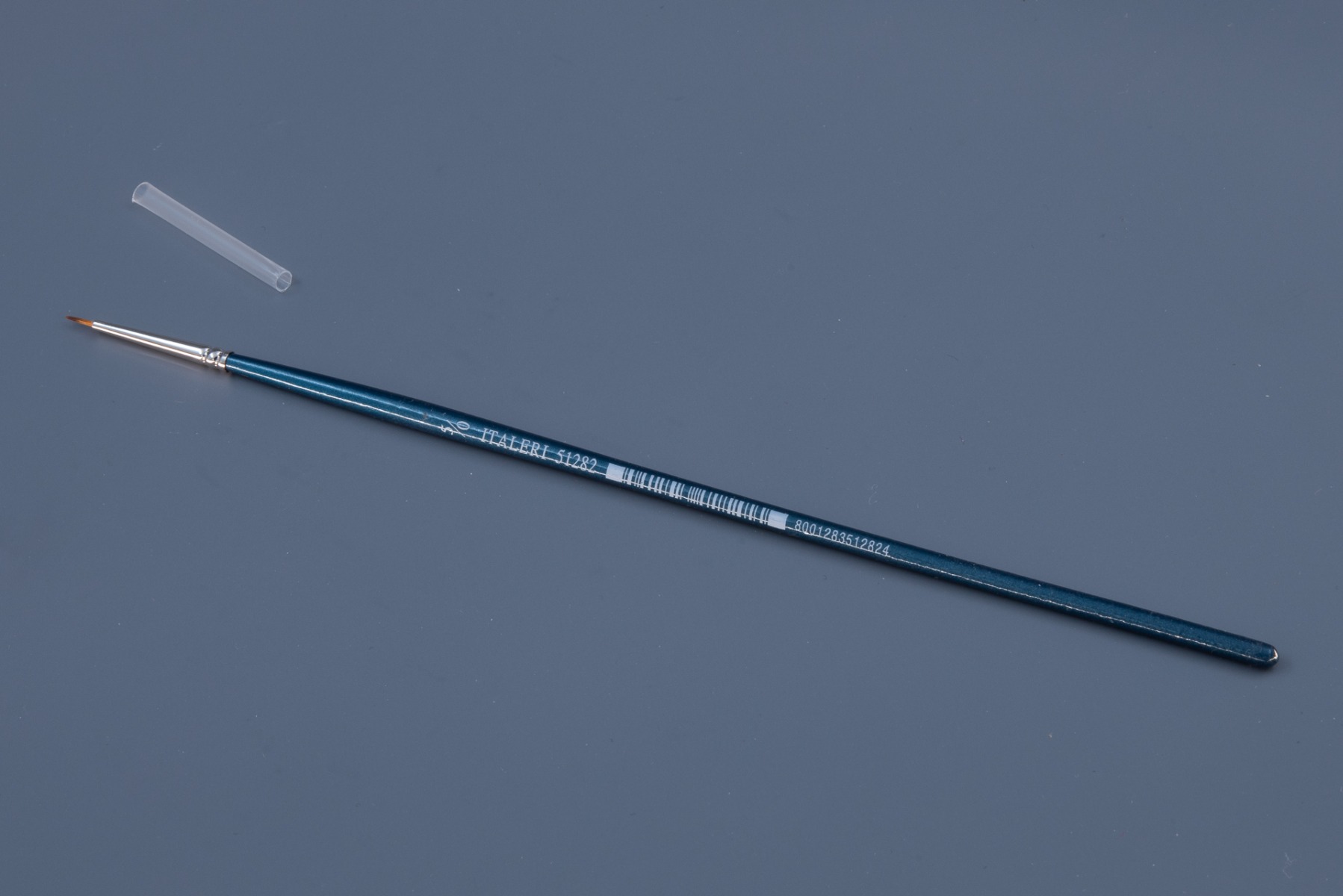 Italeri IT51282 Synthetic Round Paint Brush Brown Tip Size 0/5, 1pcs