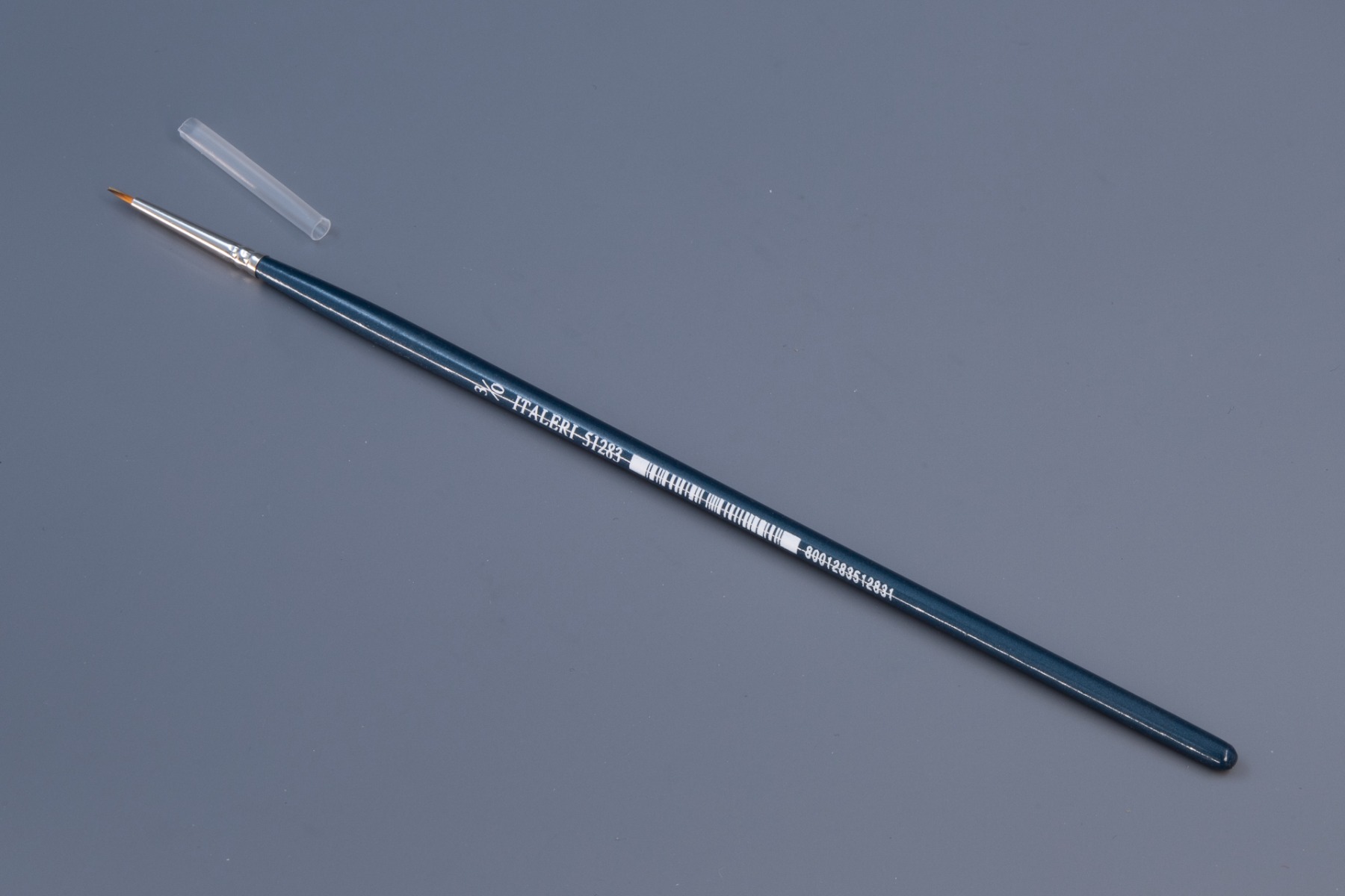 Italeri IT51283 Synthetic Round Paint Brush Brown Tip Size 0/3, 1pcs