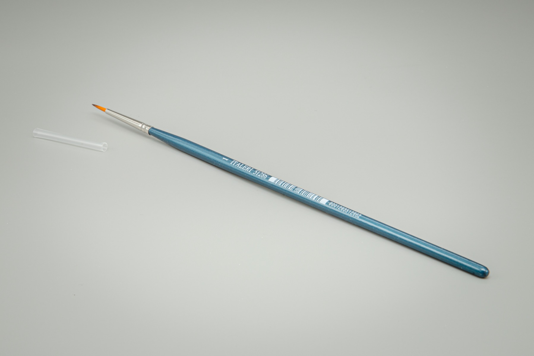 Italeri IT51286 Synthetic Round Paint Brush Brown Tip Size 1