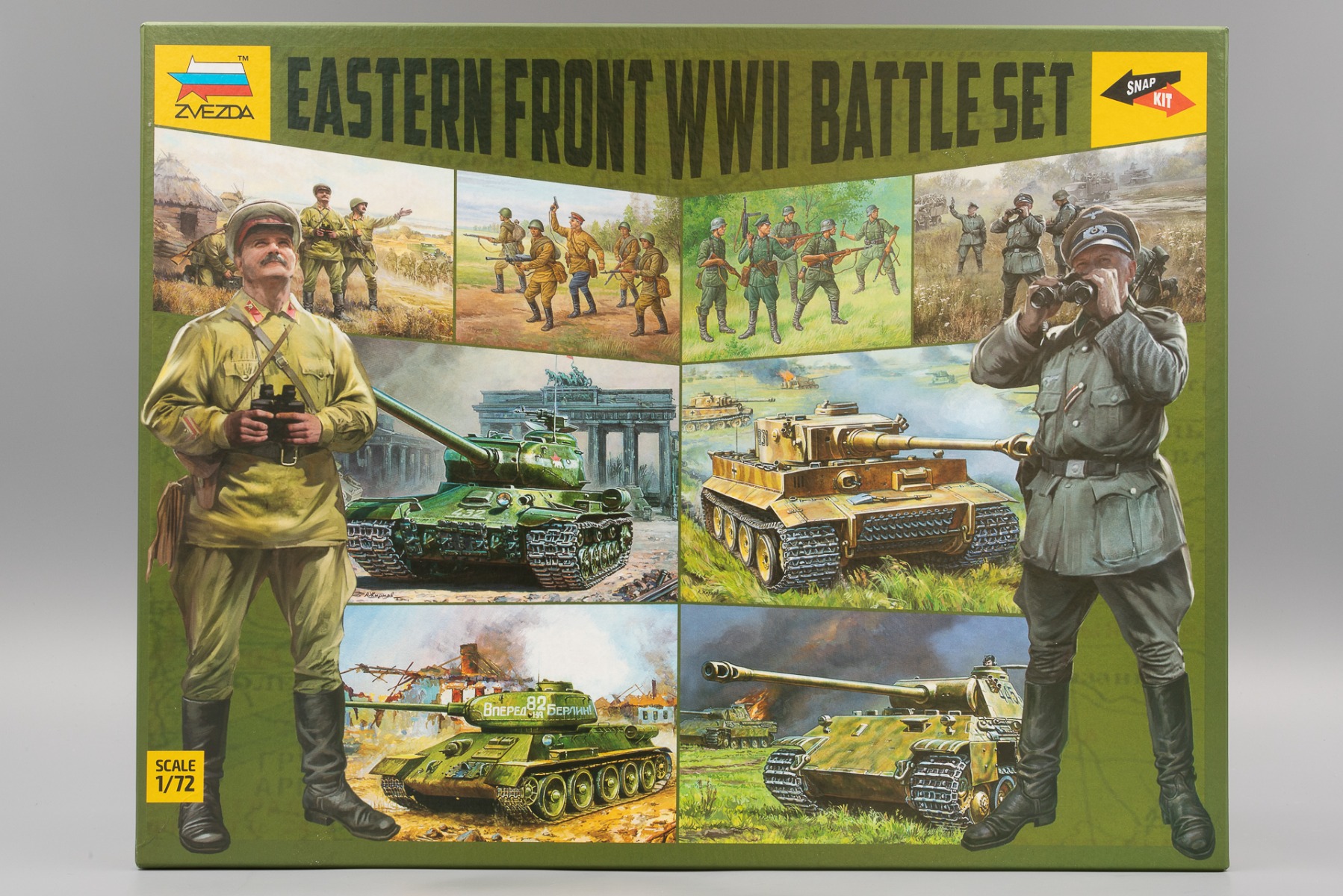 Zvezda ZV5203 WWII Eastern Front, Battle Set, model kit