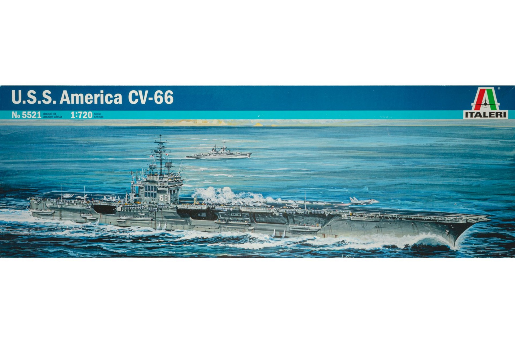 Italeri IT5521 U.S. USS America CVA-66, model kit