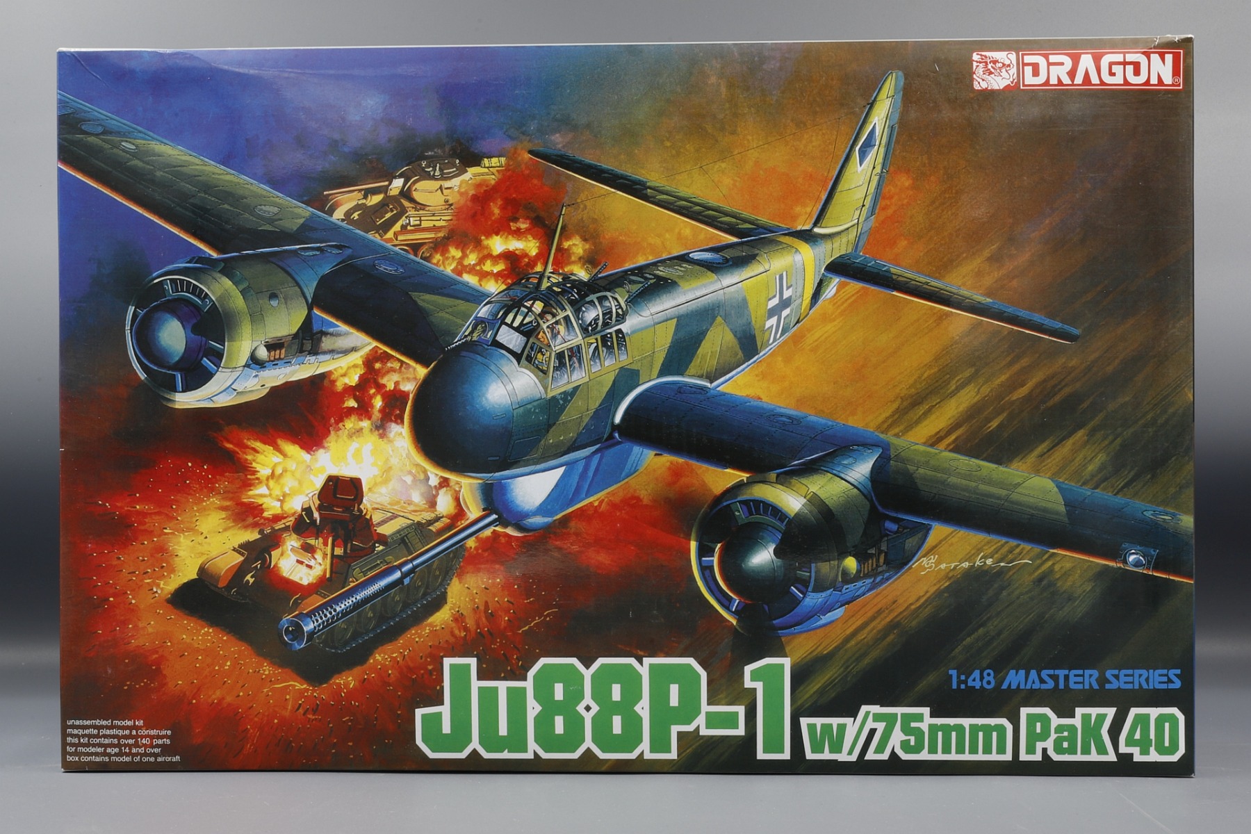 Dragon DRA05543 Ju88P-1 w/75mm PaK 40