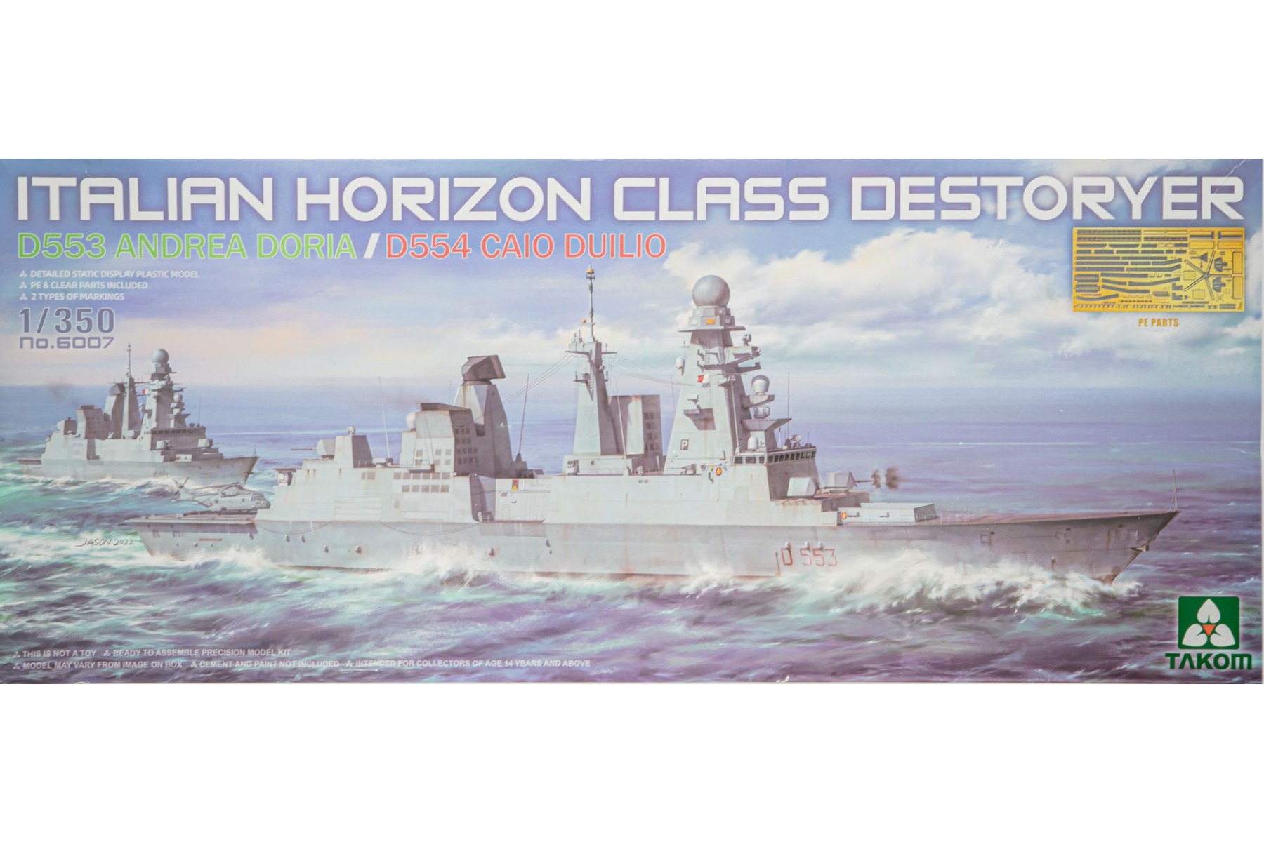 TAKOM6007 Italian Horizon Class Destroyer D553 