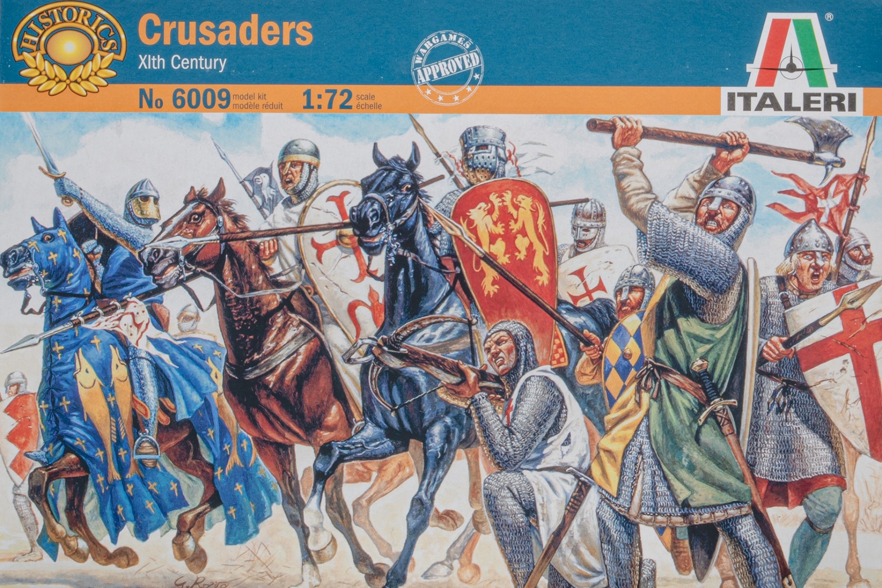 Italeri IT6009 Crusaders XI Century, figurines