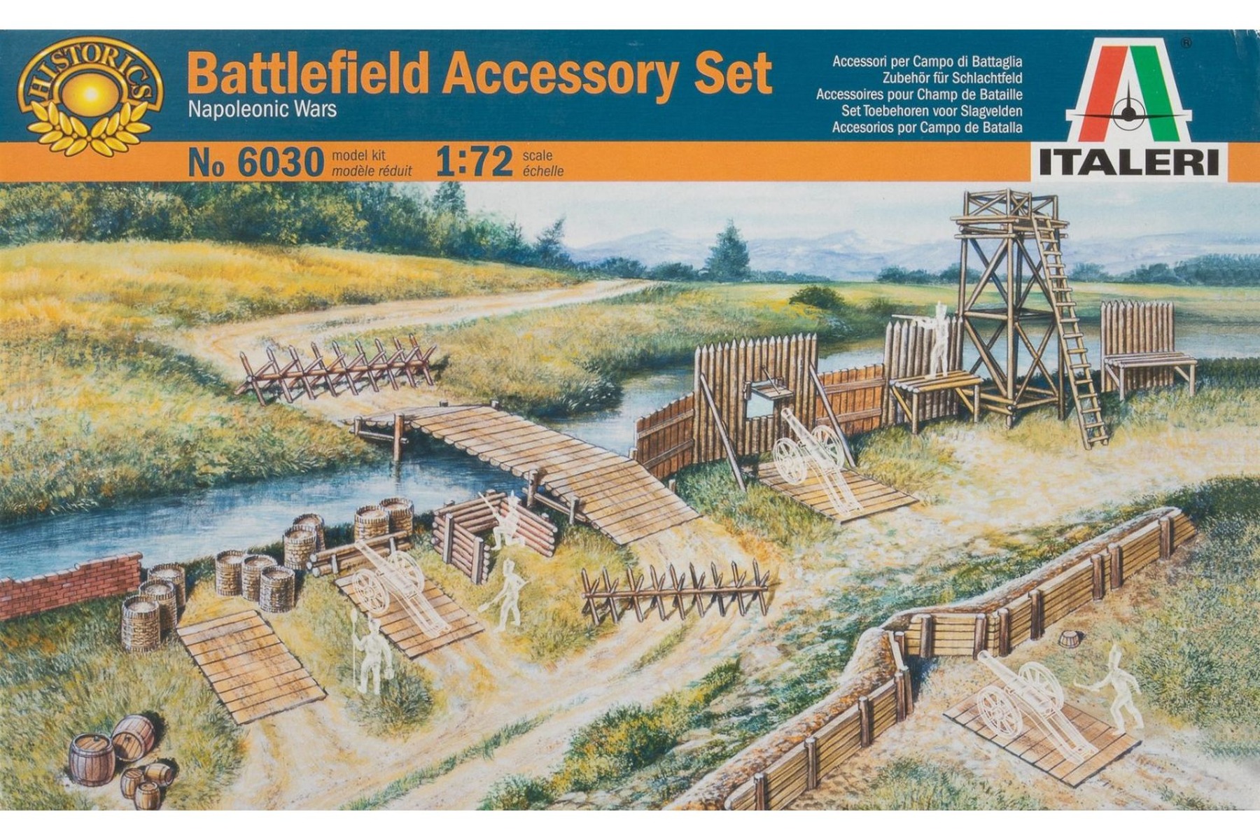 Italeri IT6030 Battlefield Accessory Set (Historic), model kit