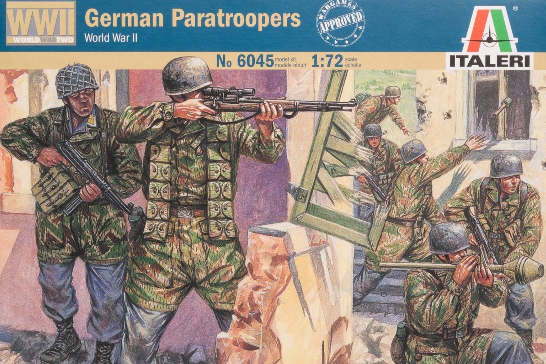 Italeri IT6045 German Paratroopers WWII (originally Esci)